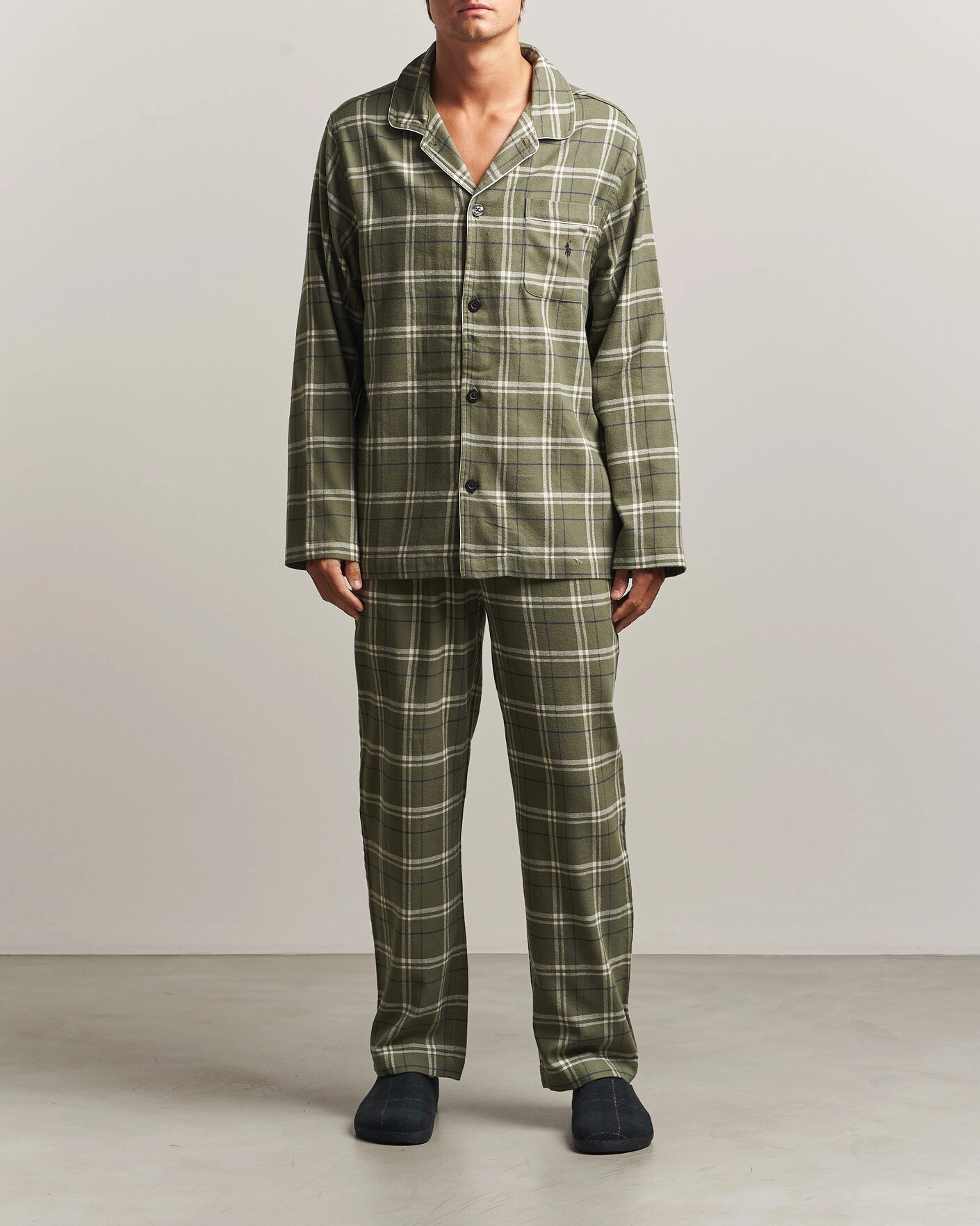 Herr | Pyjamas & Morgonrockar | Polo Ralph Lauren | Pyjamas Set Olive/Navy