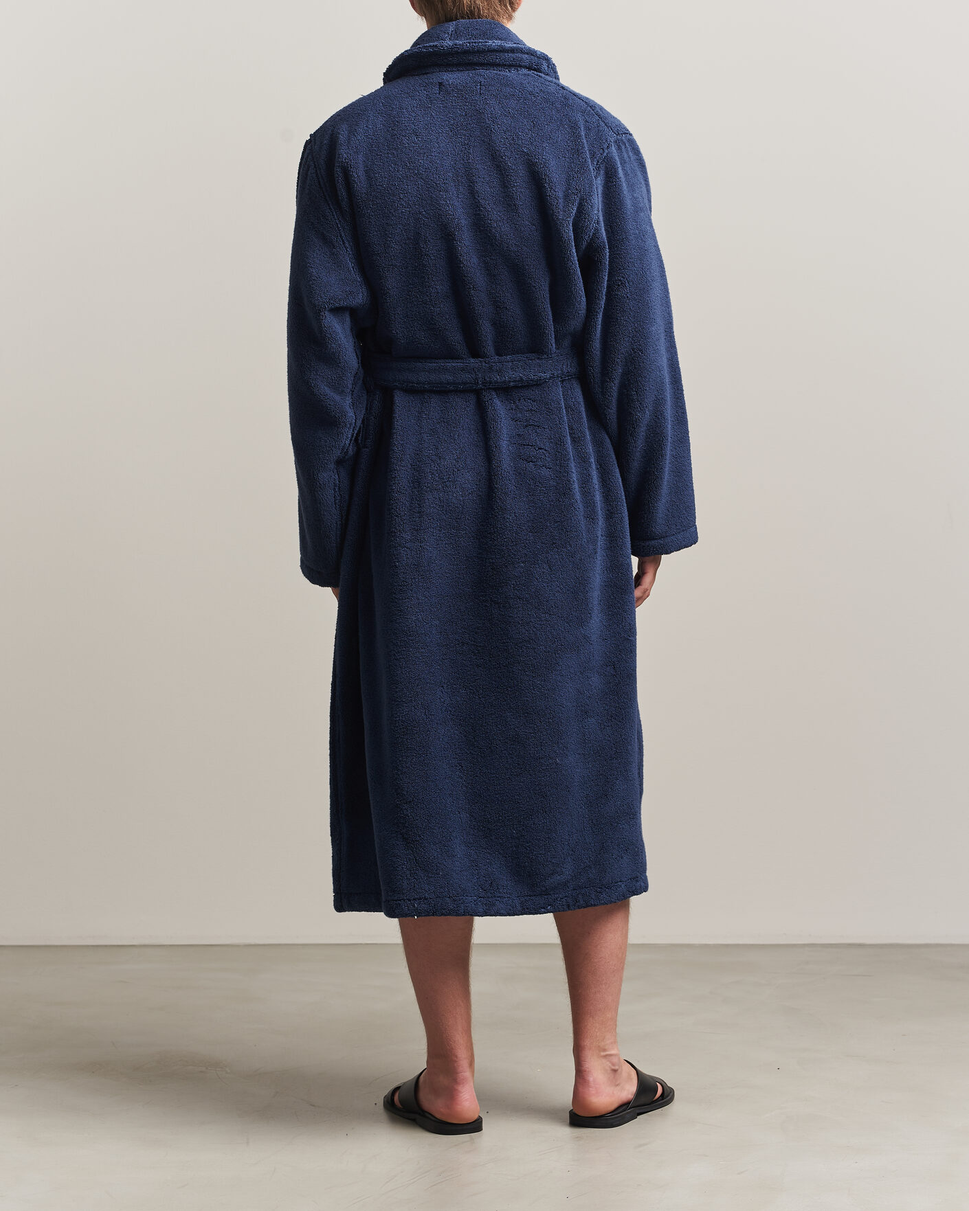Herr | Pyjamas & Morgonrockar | Polo Ralph Lauren | Cotton Terry Robe Newport Navy