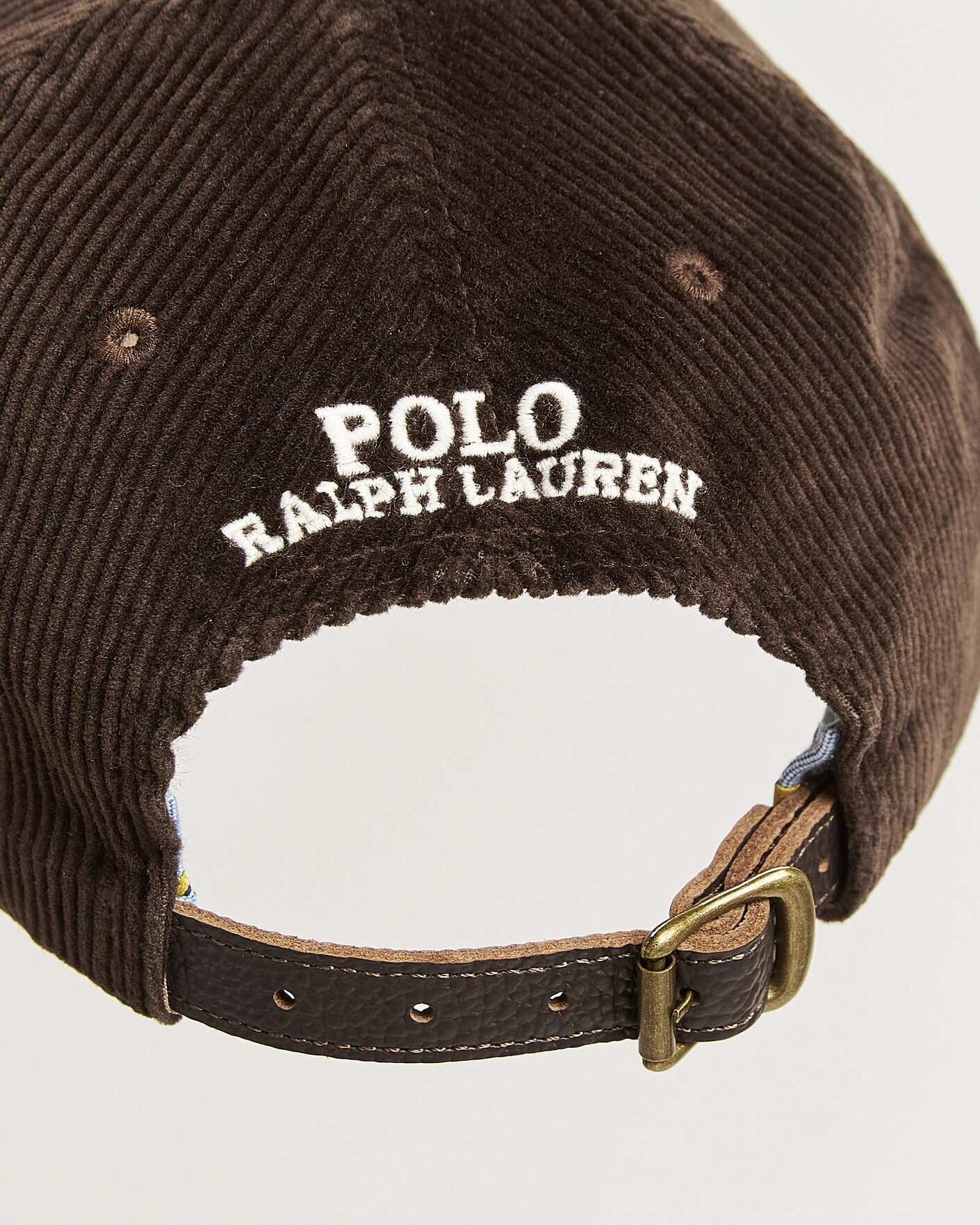 Herr | Hattar & kepsar | Polo Ralph Lauren | Corduroy Cap Dark Beech