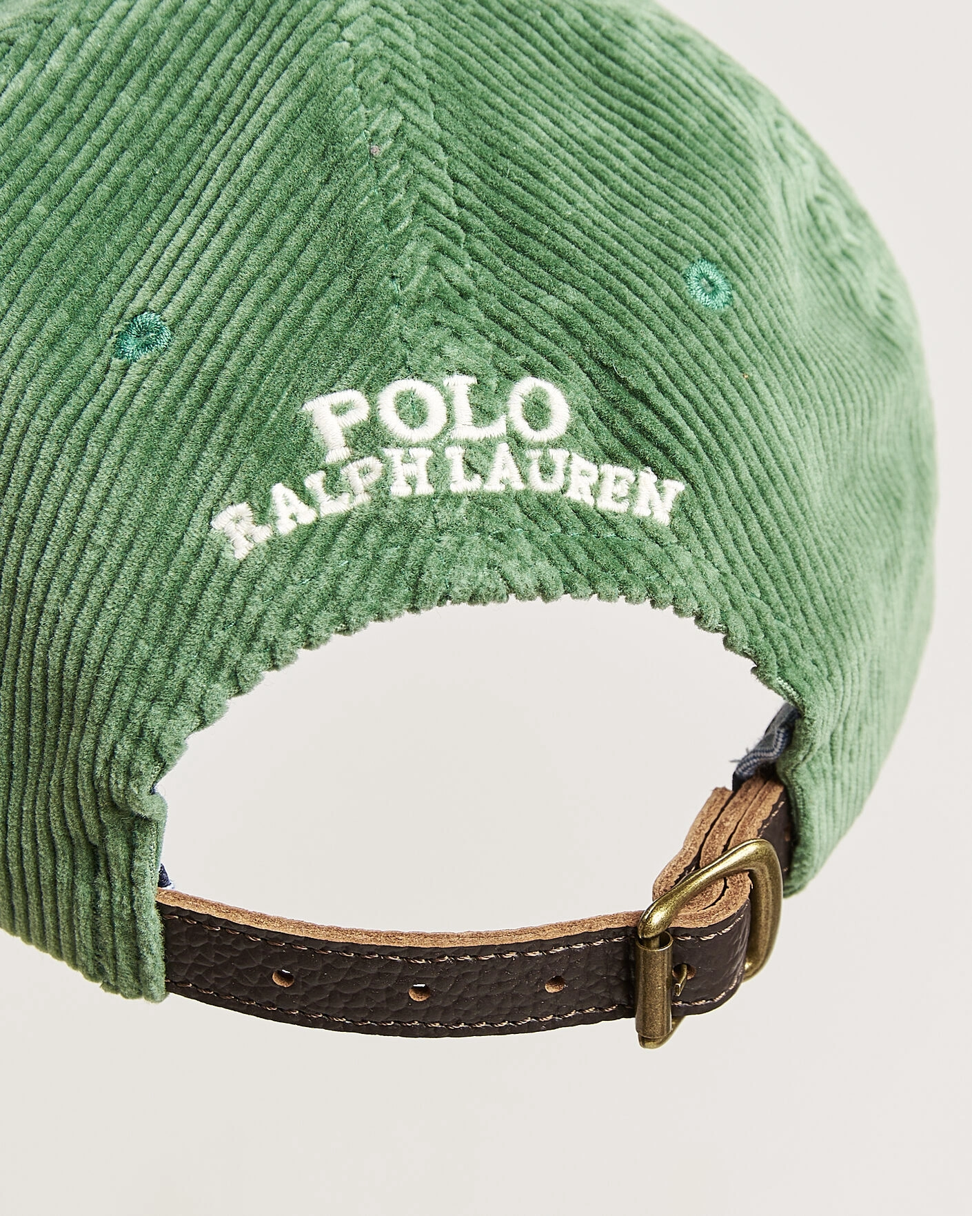 Herr | Hattar & kepsar | Polo Ralph Lauren | Corduroy Cap Meadow Green