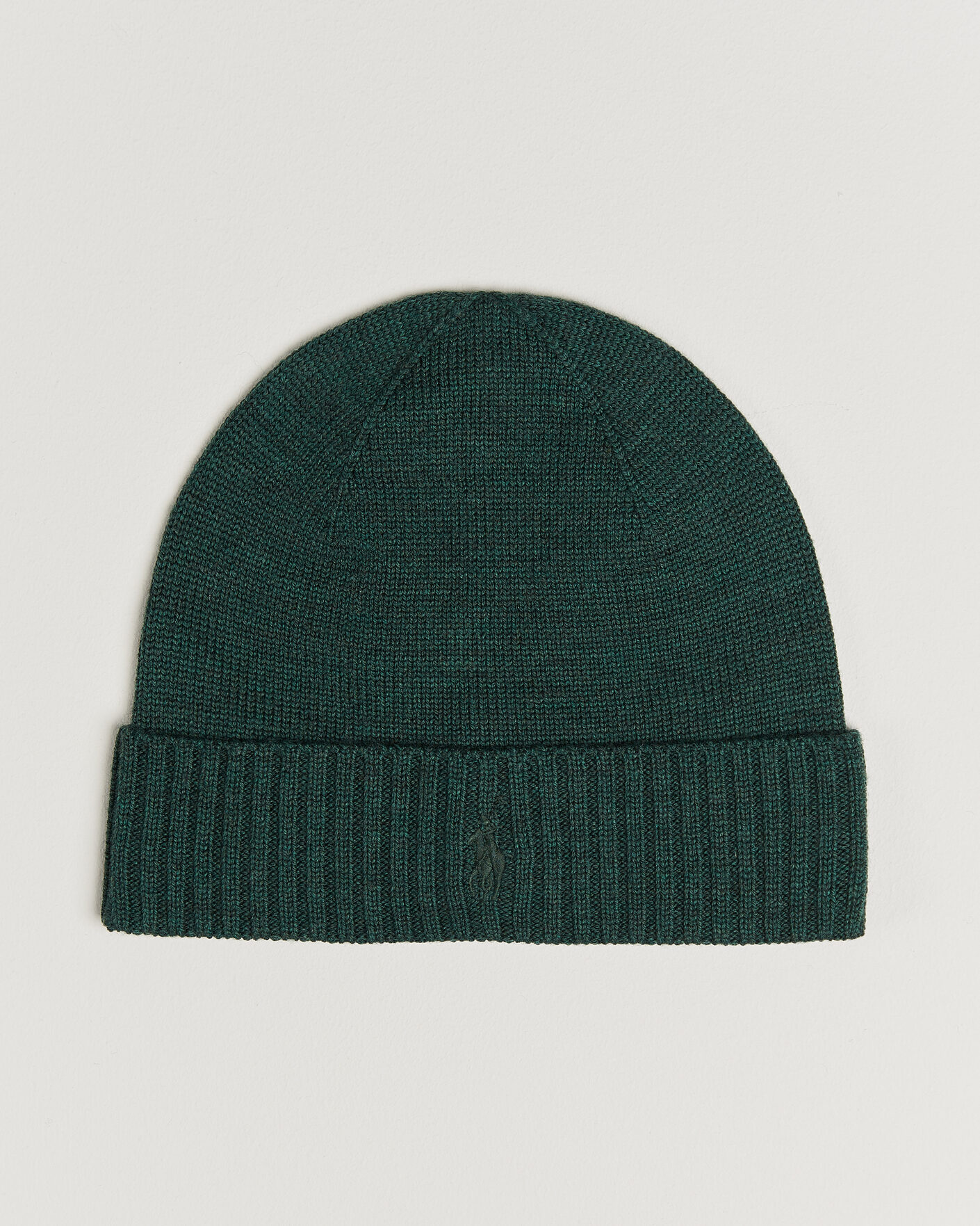 Herr | Mössor | Polo Ralph Lauren | Merino Beanie Pine Heather