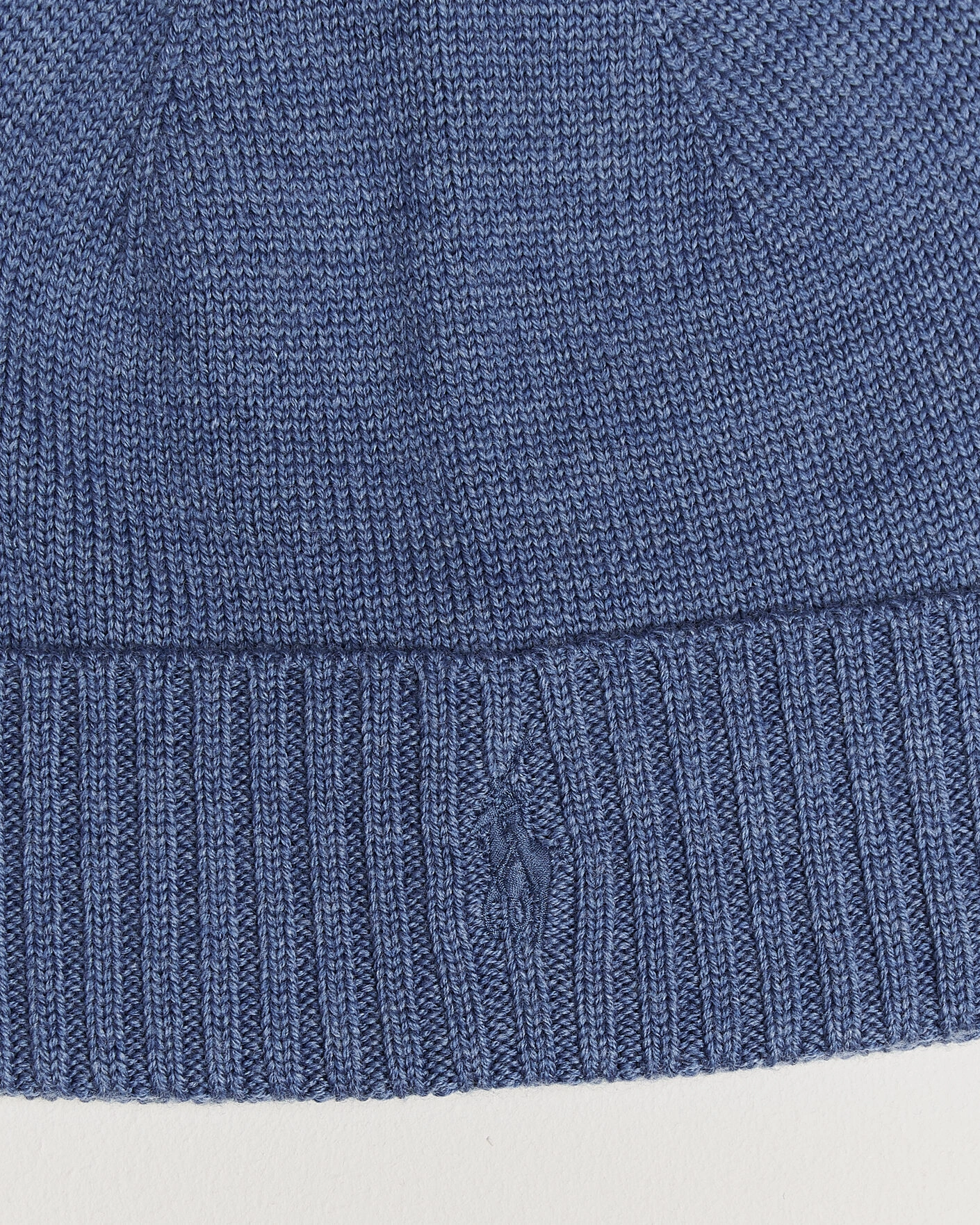 Herr | Mössor | Polo Ralph Lauren | Merino Beanie Clarity Blue Heather