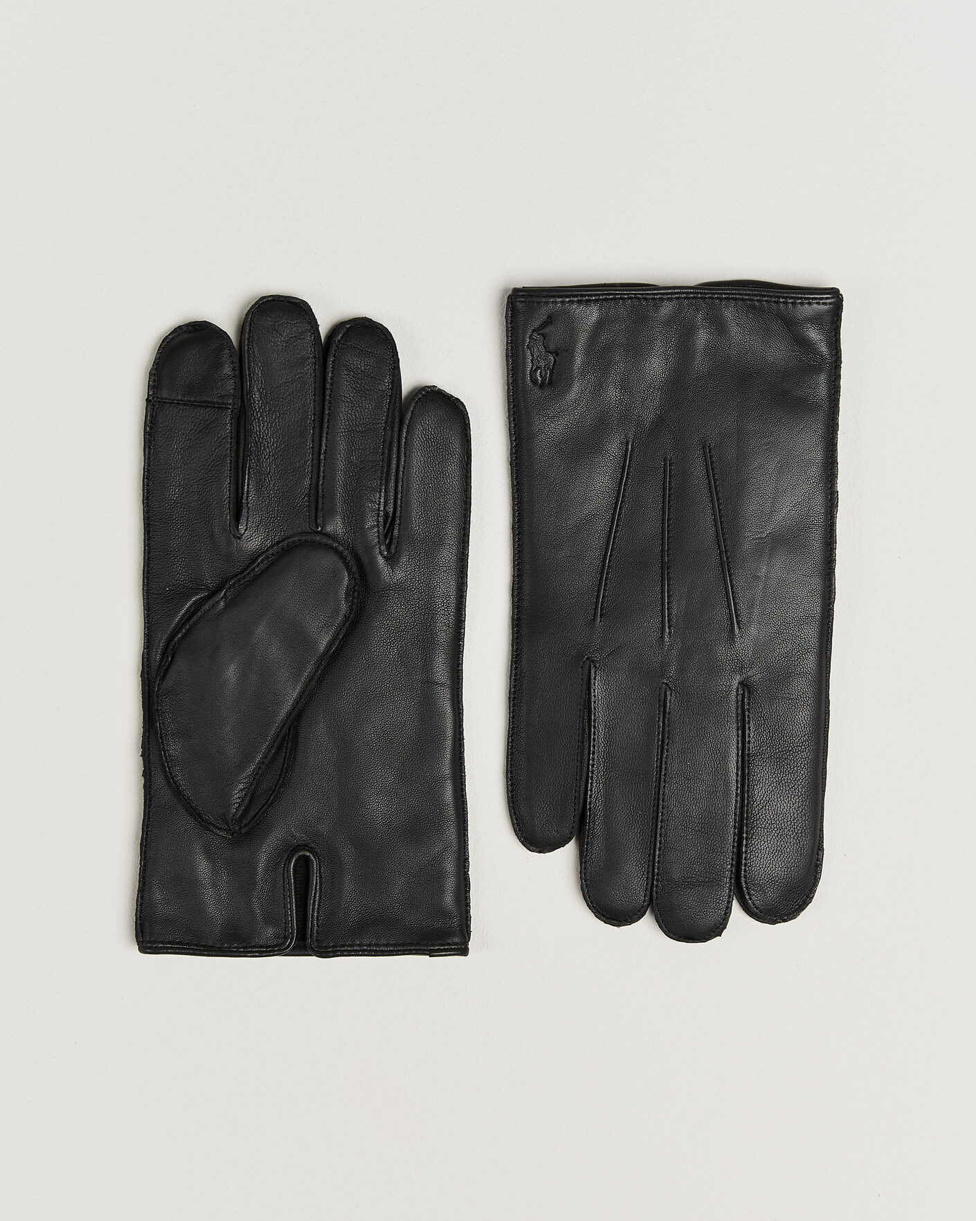 Herr | Handskar | Polo Ralph Lauren | Water-Repellent Leather Gloves Black
