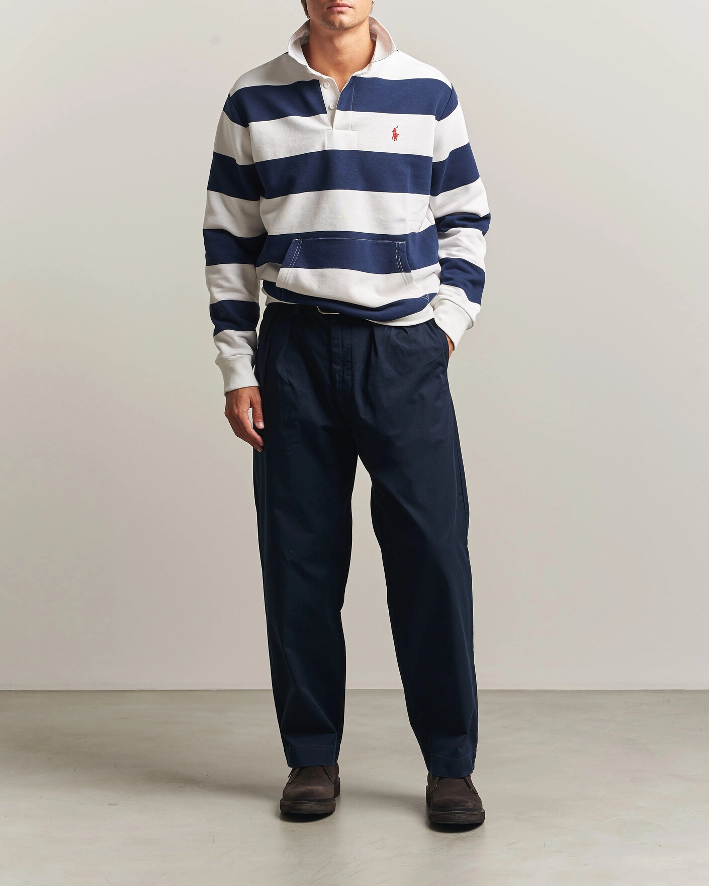 Herr | Byxor | Polo Ralph Lauren | Suffield Twill Straight Fit Pants Aviator Navy