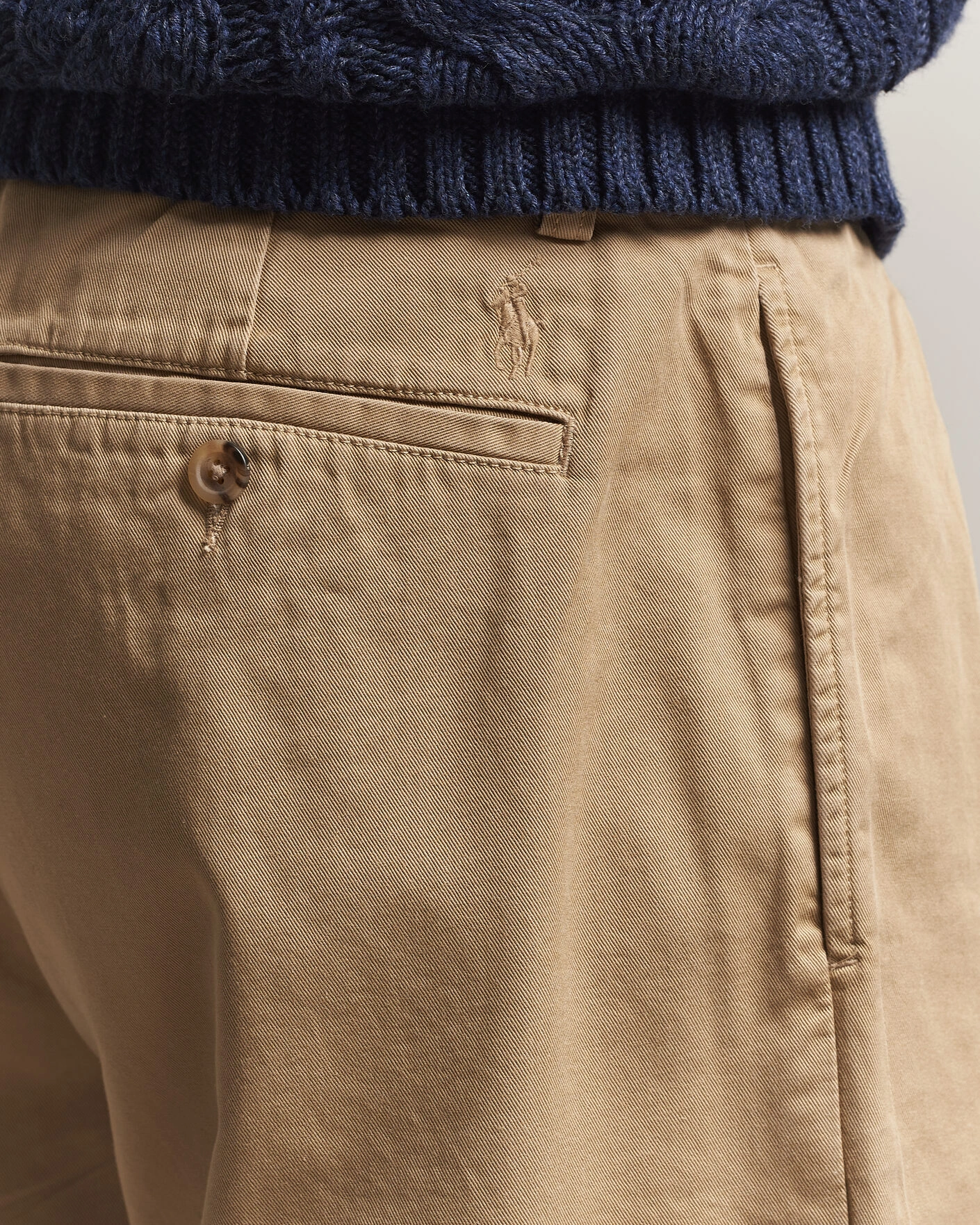 Herr | Byxor | Polo Ralph Lauren | Suffield Twill Straight Fit Pants Khaki Hill