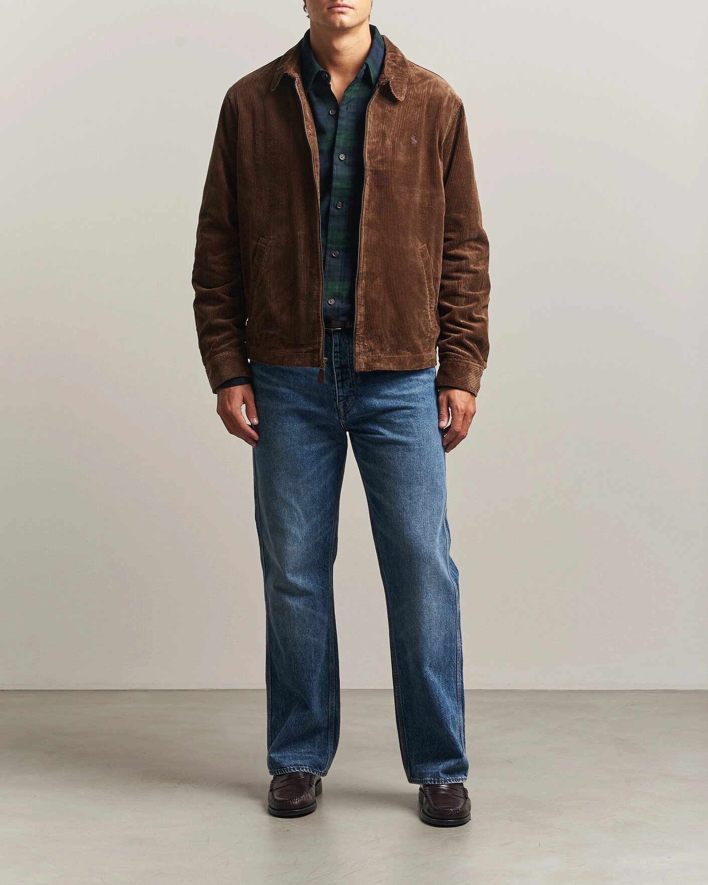 Herr | Jackor | Polo Ralph Lauren | Lined Corduroy Windbreaker Pale Russet