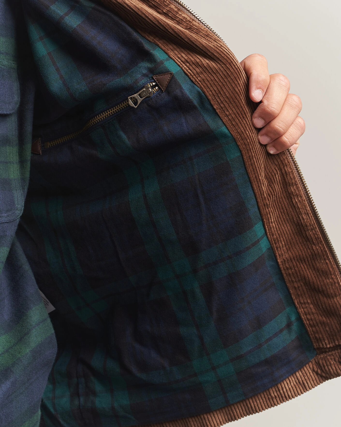 Herr | Jackor | Polo Ralph Lauren | Lined Corduroy Windbreaker Pale Russet