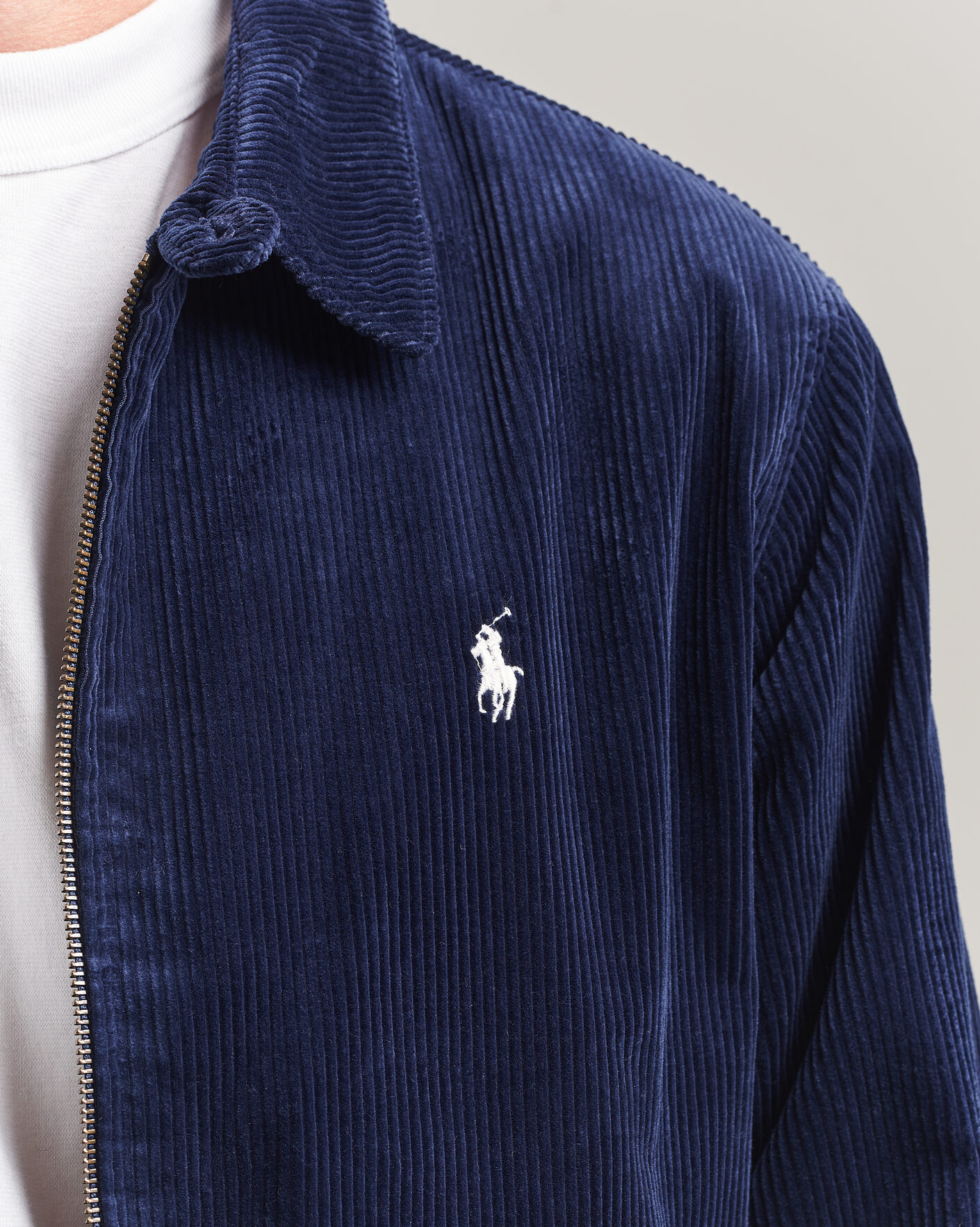 Herr | Jackor | Polo Ralph Lauren | Lined Corduroy Windbreaker Newport Navy