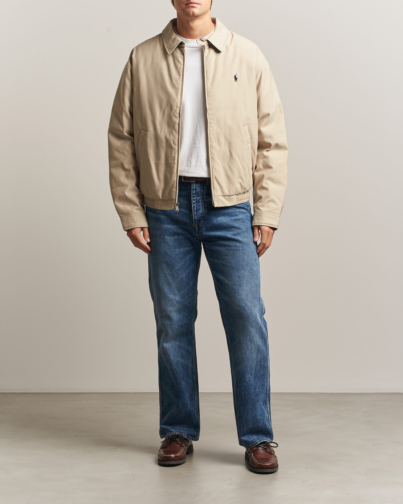 Herr | Jackor | Polo Ralph Lauren | Woven Twill Windbreaker Khaki Uniform
