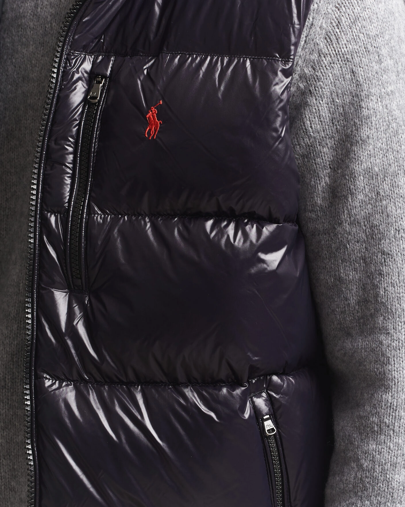 Herr | Västar | Polo Ralph Lauren | Gorham Down Vest Polo Black Glossy