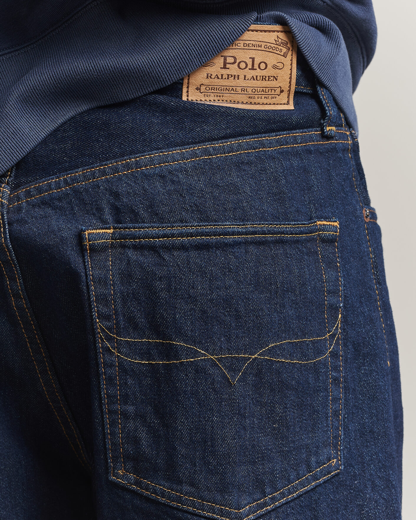 Herr | Byxor | Polo Ralph Lauren | Relaxed Fit Ridgid Denim Jeans Beekman
