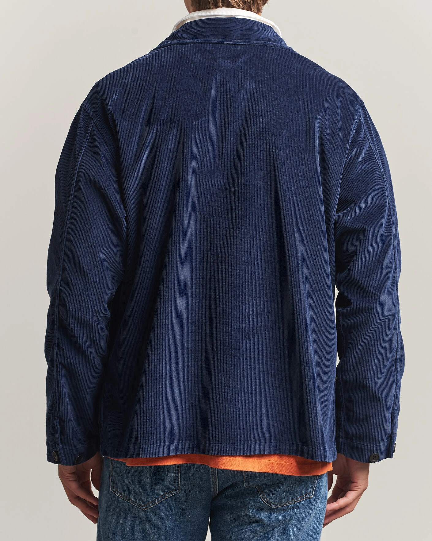 Herr | Skjortor | Polo Ralph Lauren | Corduroy Overshirt Newport Navy