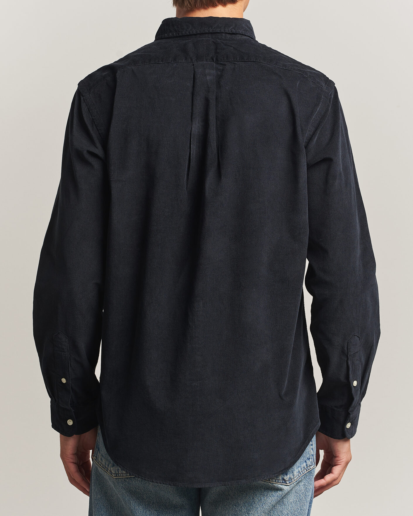 Herr | Skjortor | Polo Ralph Lauren | Custom Fit BD Corduroy Shirt Polo Black