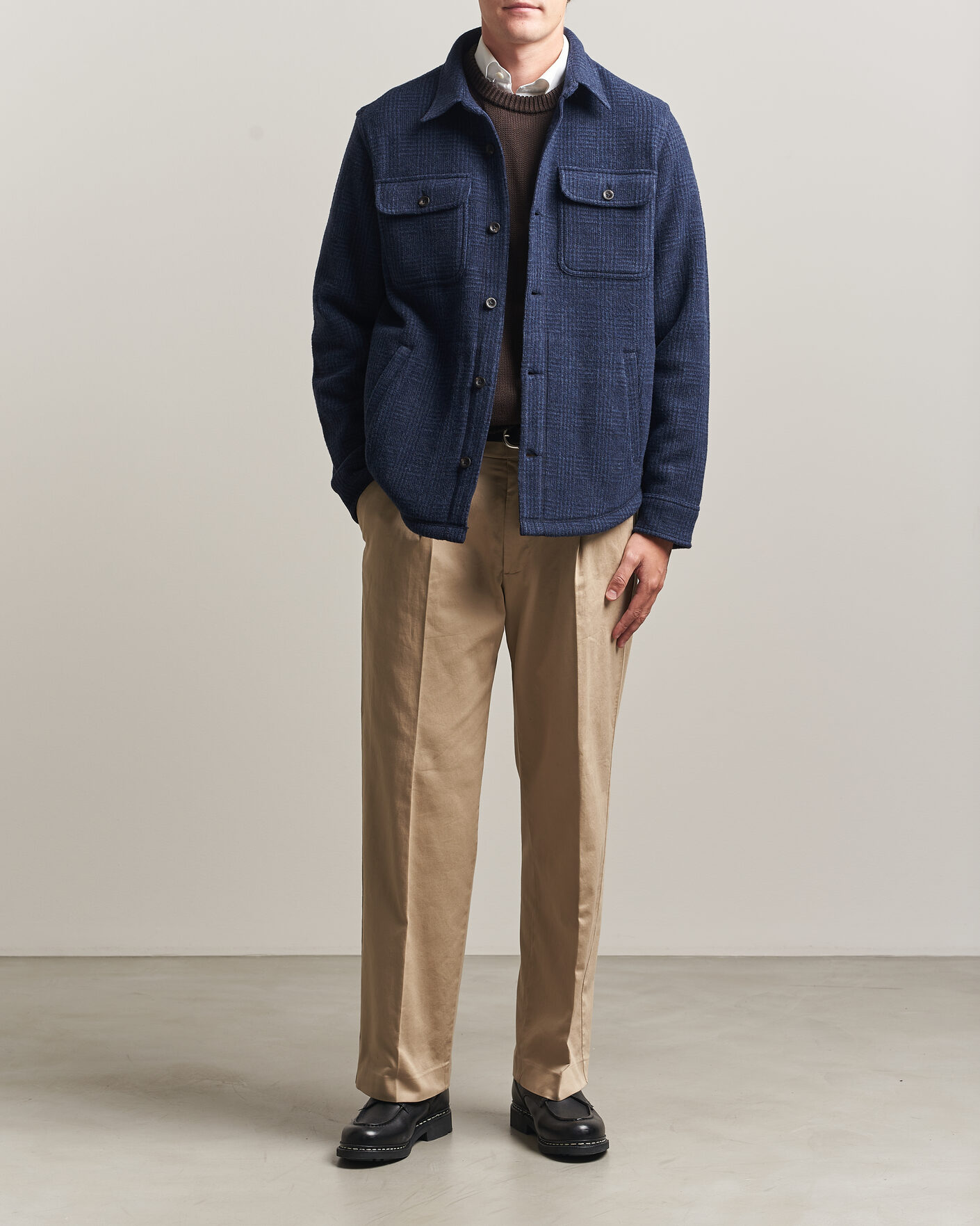 Herr | Skjortor | Polo Ralph Lauren | Hudson Brushed Shirt Navy