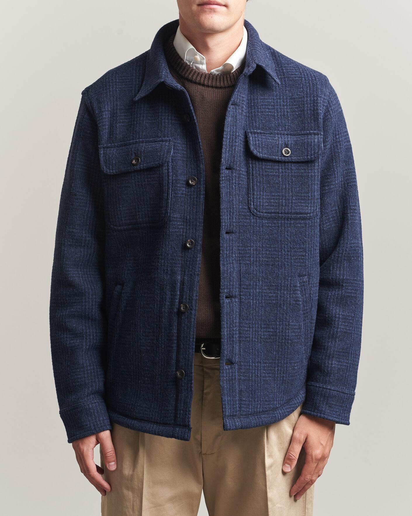 Herr | Skjortor | Polo Ralph Lauren | Hudson Brushed Shirt Navy