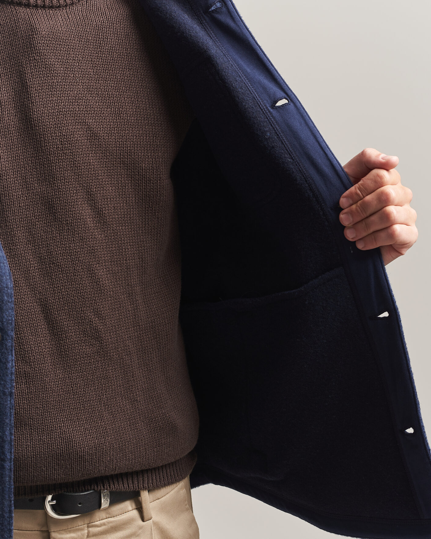 Herr | Skjortor | Polo Ralph Lauren | Hudson Brushed Shirt Navy