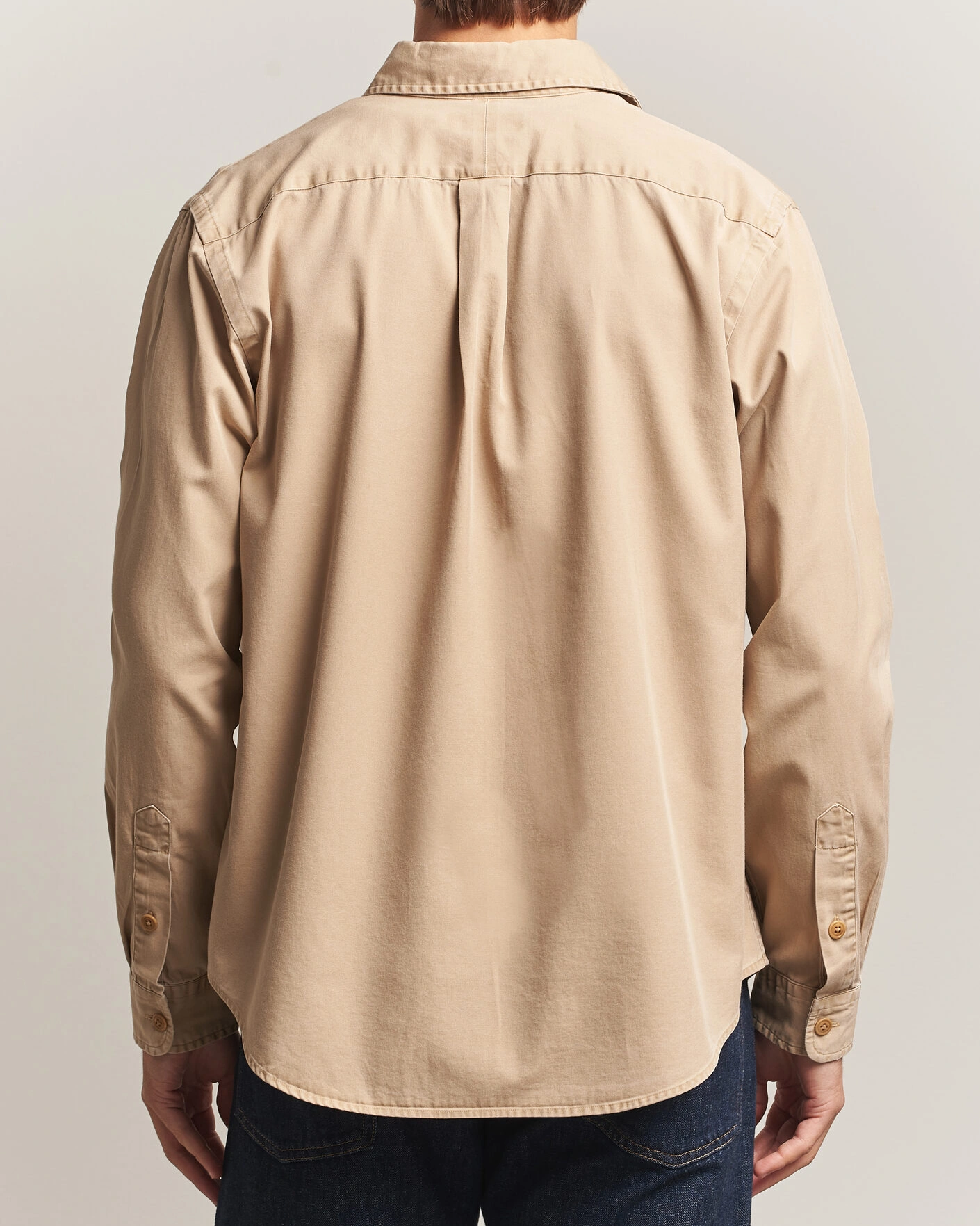 Herr | Skjortor | Polo Ralph Lauren | Litchfield Washed Chino Overshirt Vintage Khaki