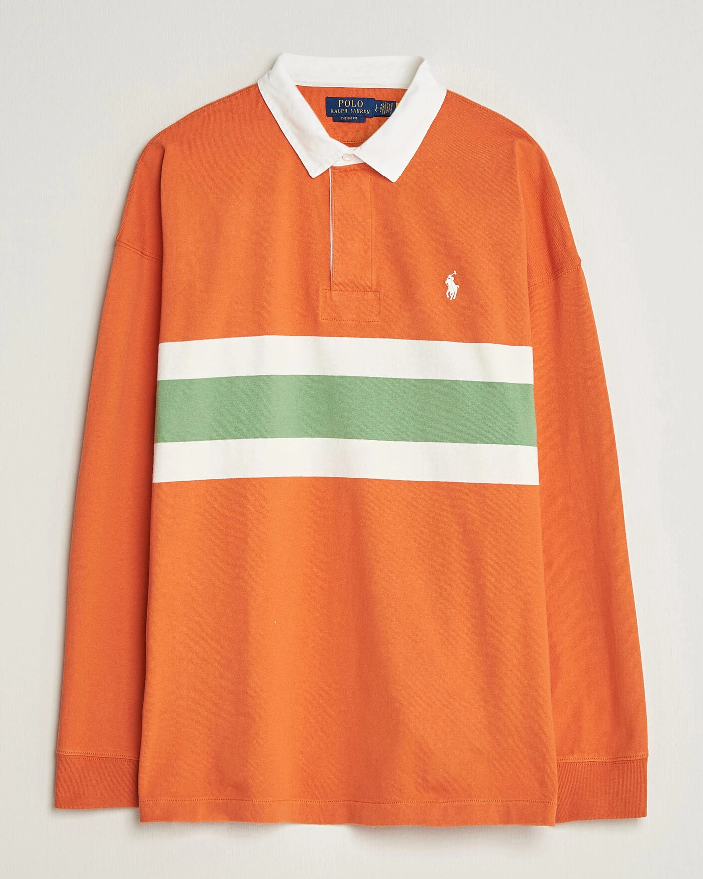 Herr | Tröjor | Polo Ralph Lauren | Knitted Jersey Rugby Shirt Solar Sky Multi