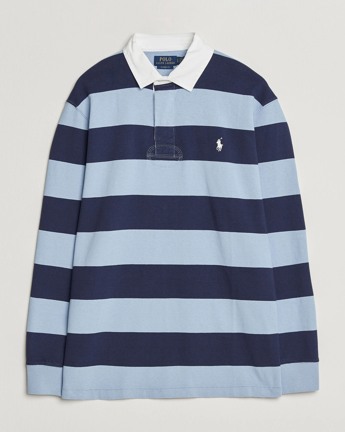 Herr | Tröjor | Polo Ralph Lauren | Striped Jersey Rugger Blue/Navy