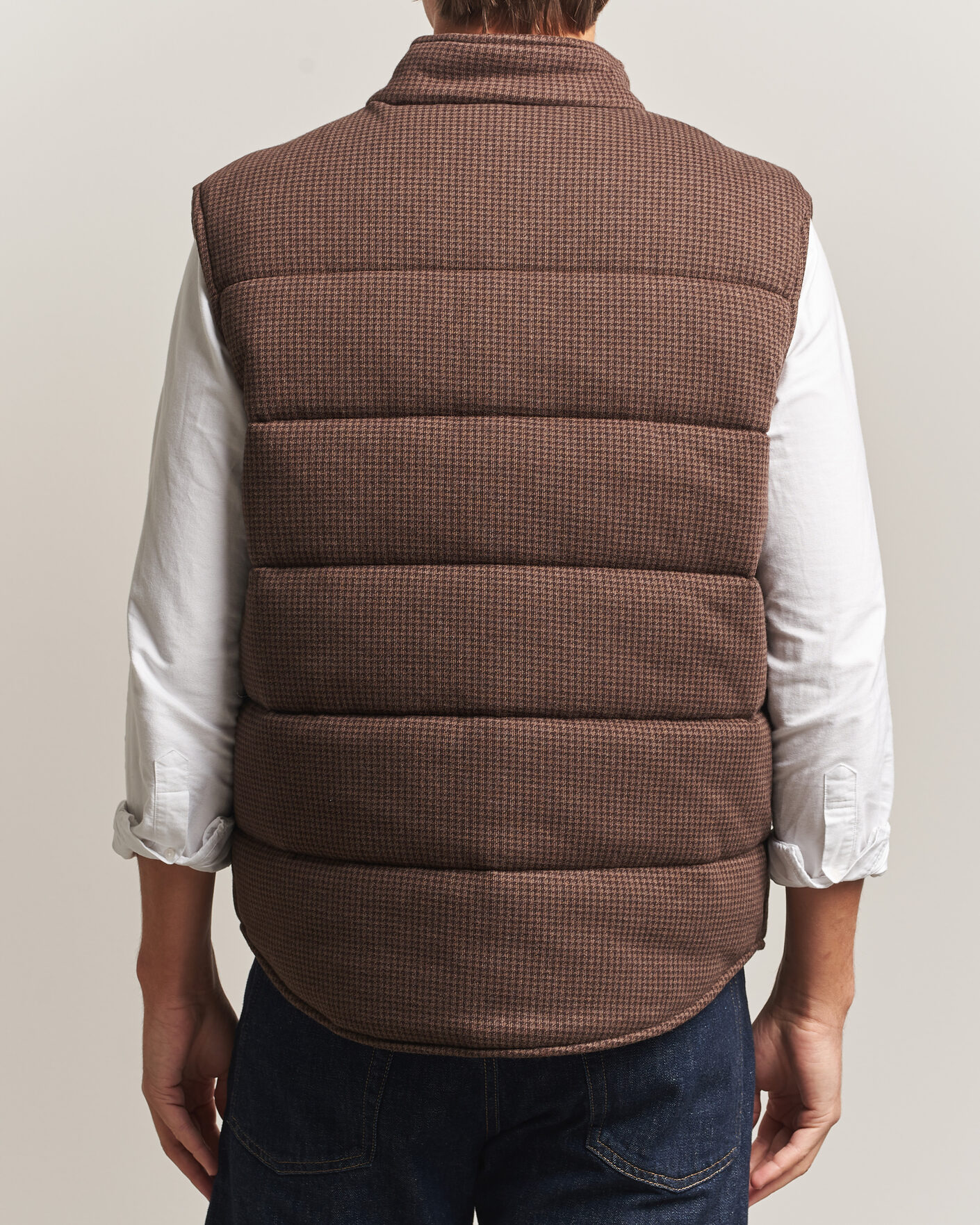 Herr | Tröjor | Polo Ralph Lauren | Double Knitted Jaquard Vest Nutmeg Brown