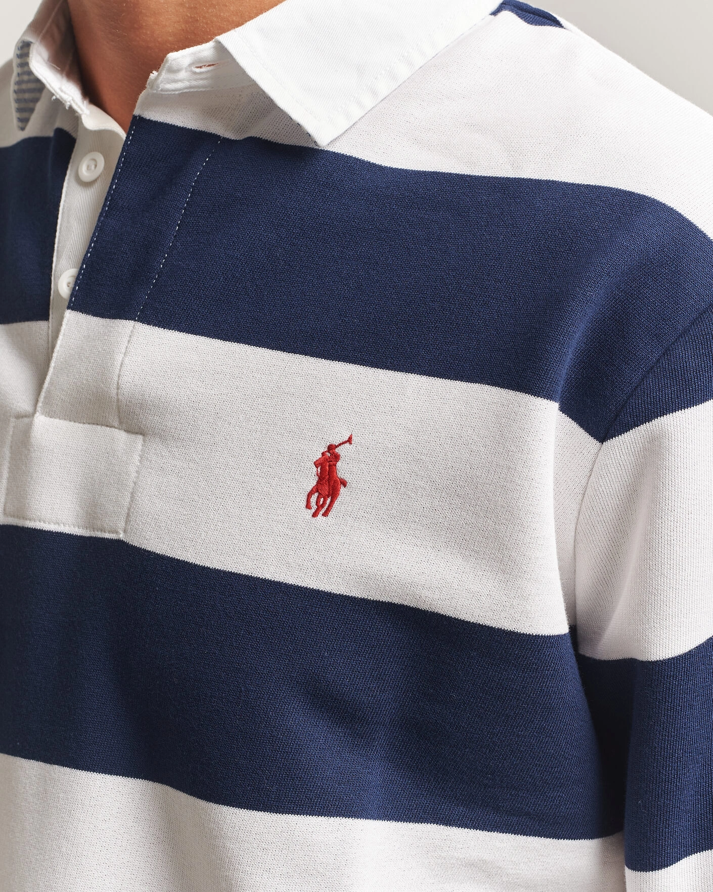 Herr | Tröjor | Polo Ralph Lauren | Rugby Shirt Newport Navy/White