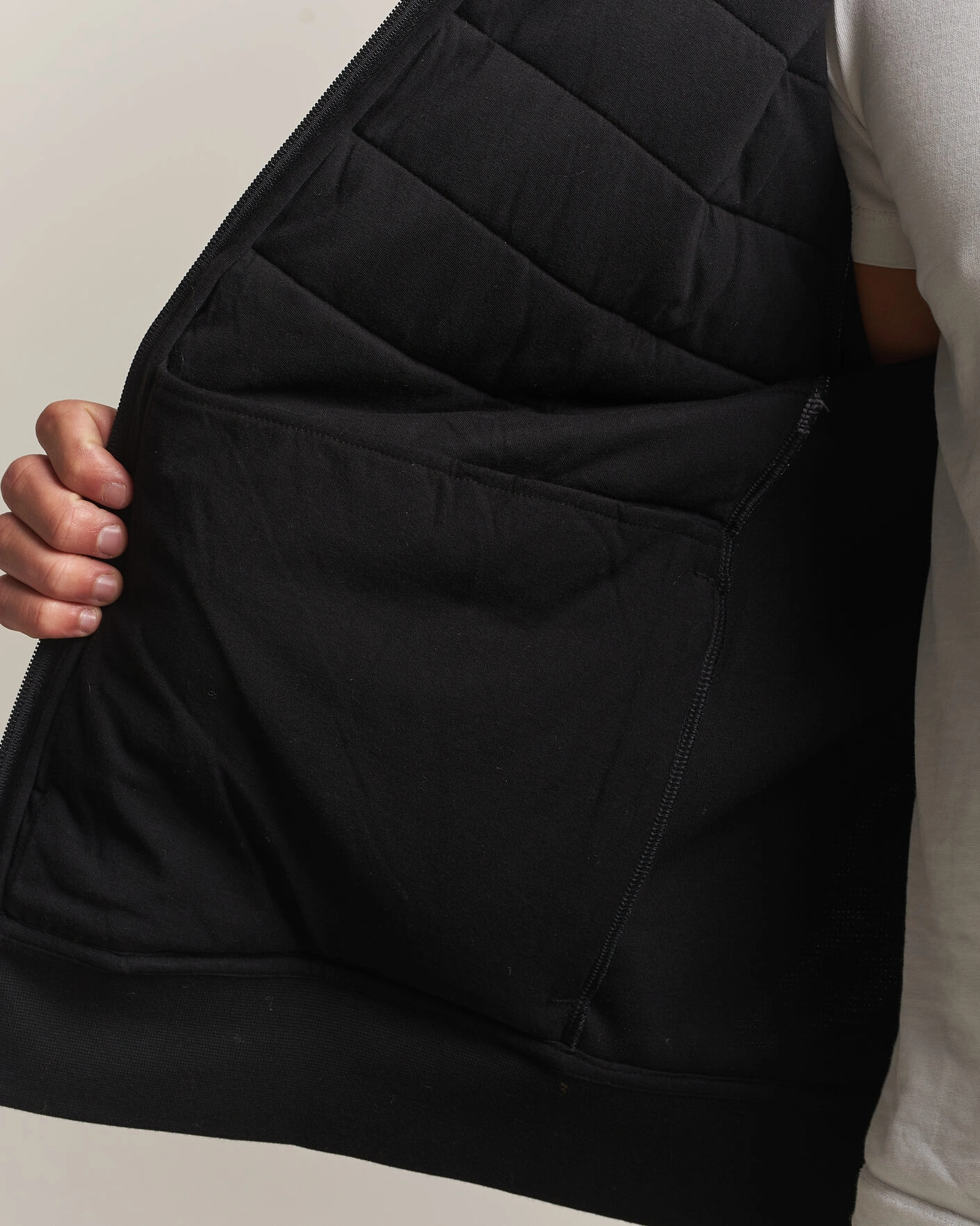 Herr | Tröjor | Polo Ralph Lauren | Double Knitted Jaquard Full Zip Hoodie Polo Black