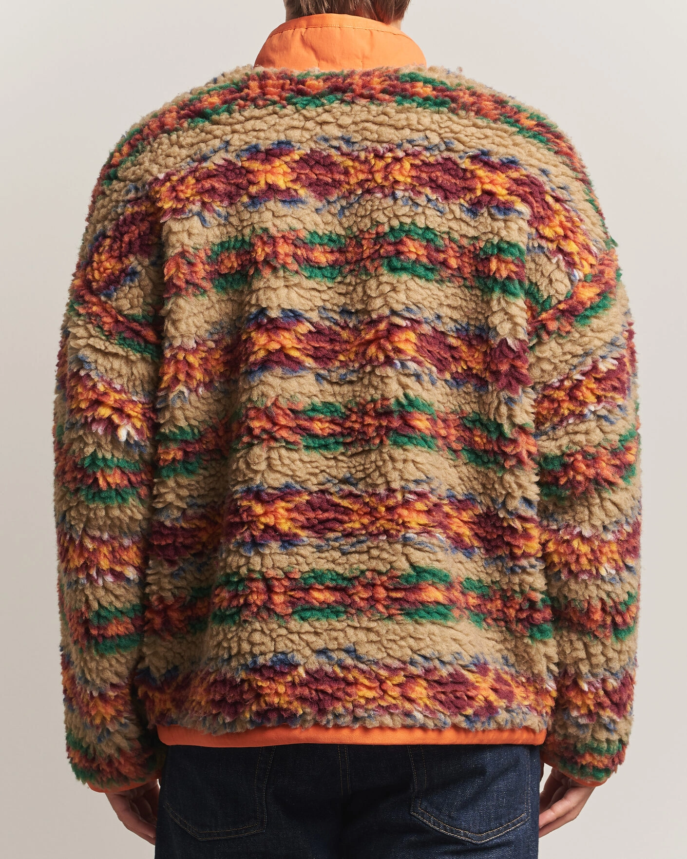 Herr | Tröjor | Polo Ralph Lauren | Shaggy Hi Pile Red Rock Fairisle