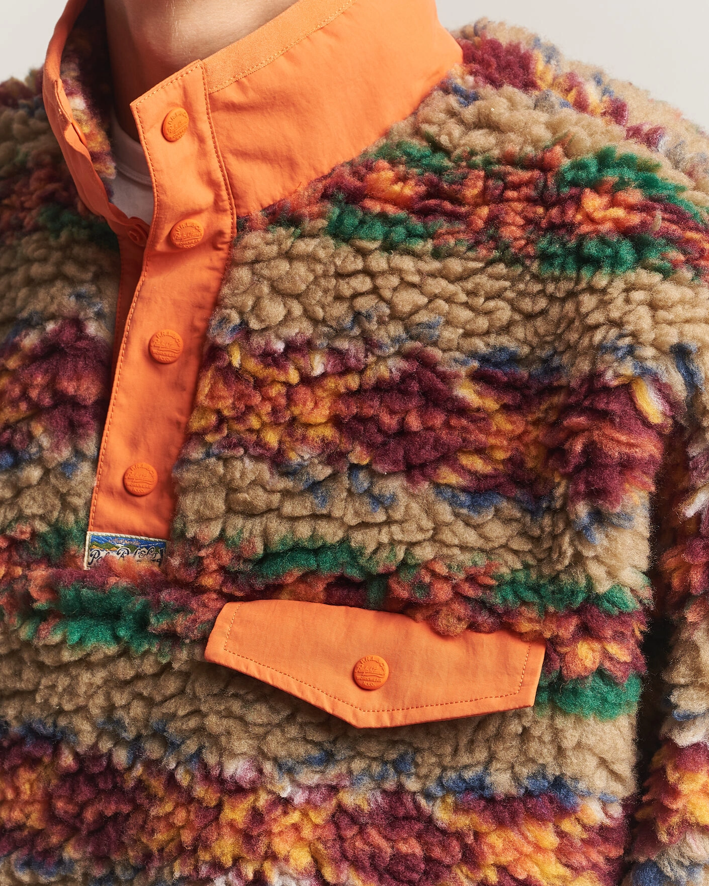 Herr | Tröjor | Polo Ralph Lauren | Shaggy Hi Pile Red Rock Fairisle