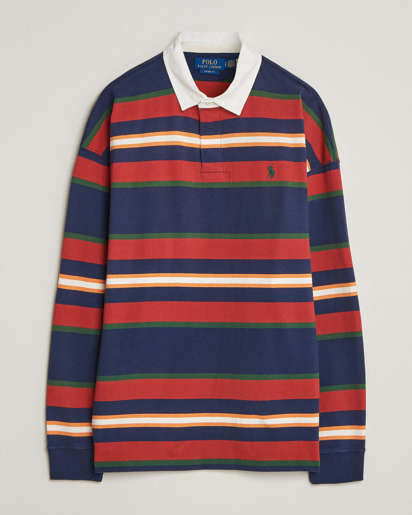 Herr | Tröjor | Polo Ralph Lauren | Knitted Rugby Pullover Newport Navy Multi