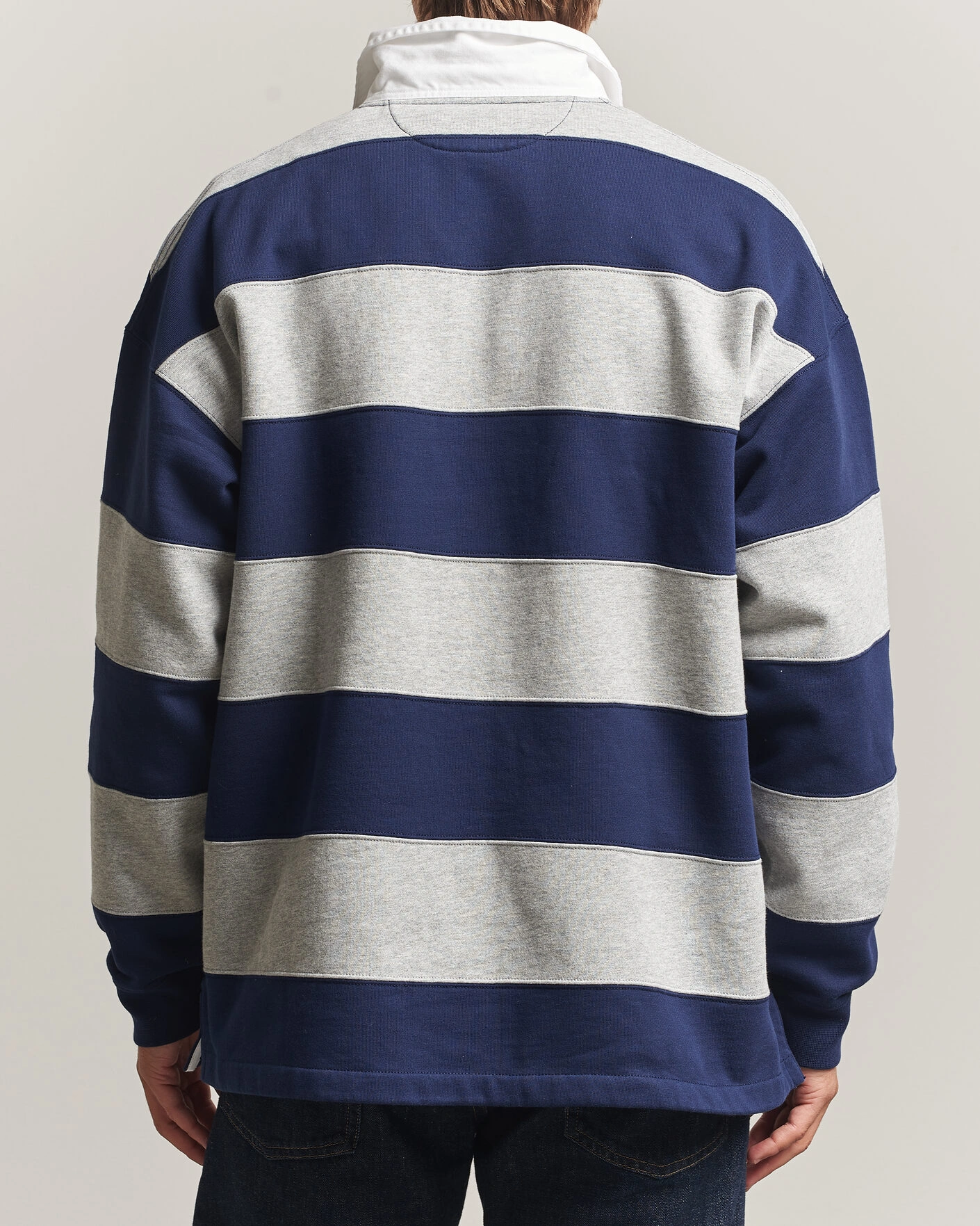 Herr | Tröjor | Polo Ralph Lauren | Rugby Pullover Navy/Andover Heather