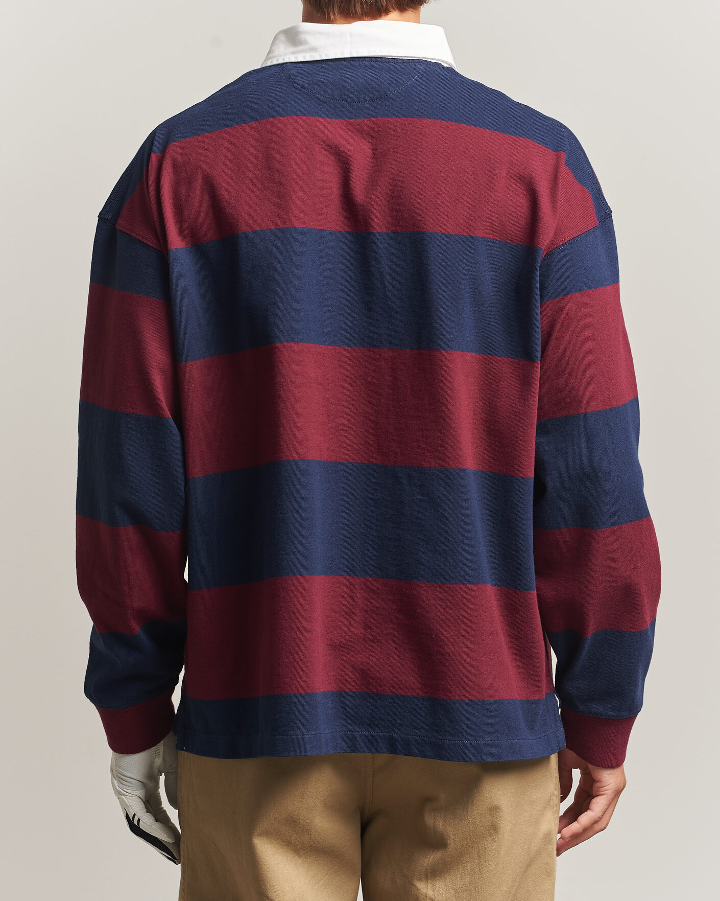 Herr | Tröjor | RLX Ralph Lauren | Polo Ralph Lauren Rugby Long Sleeve Jersey Polo Classic Wine/Navy
