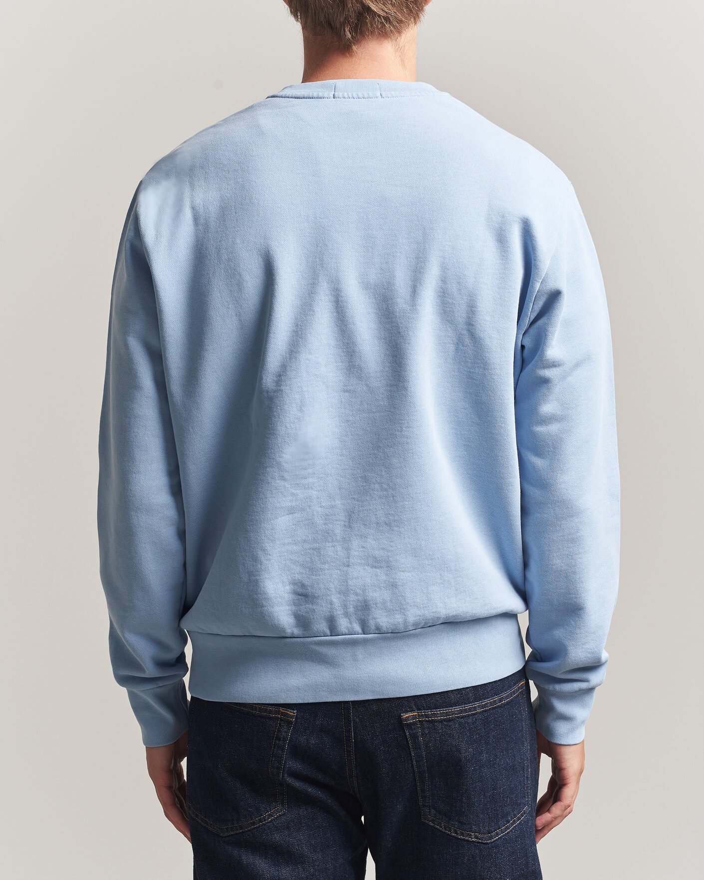 Herr | Tröjor | Polo Ralph Lauren | Loopback Terry Sweatshirt Chambray Blue
