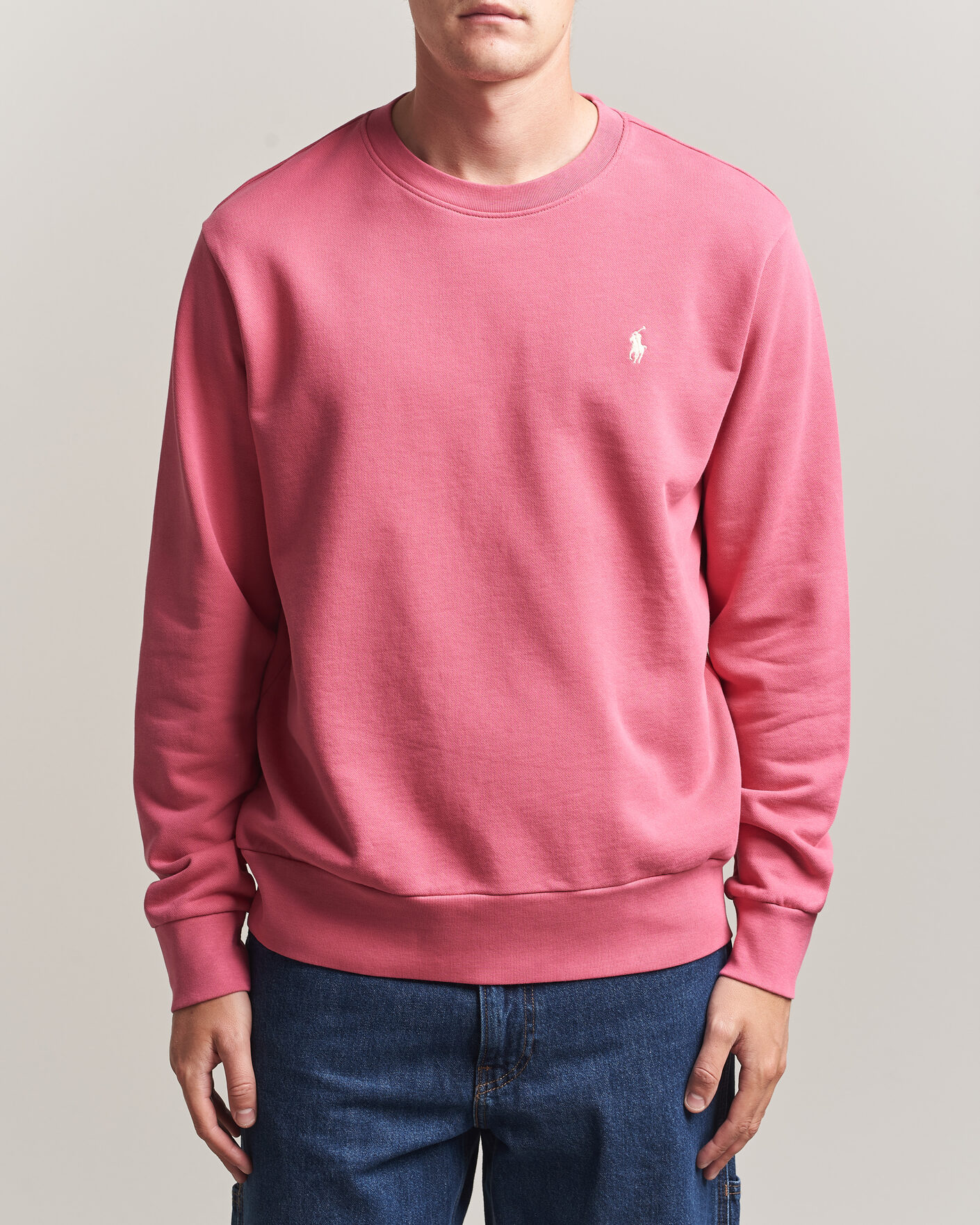 Herr | Tröjor | Polo Ralph Lauren | Loopback Terry Sweatshirt Terrance Pink
