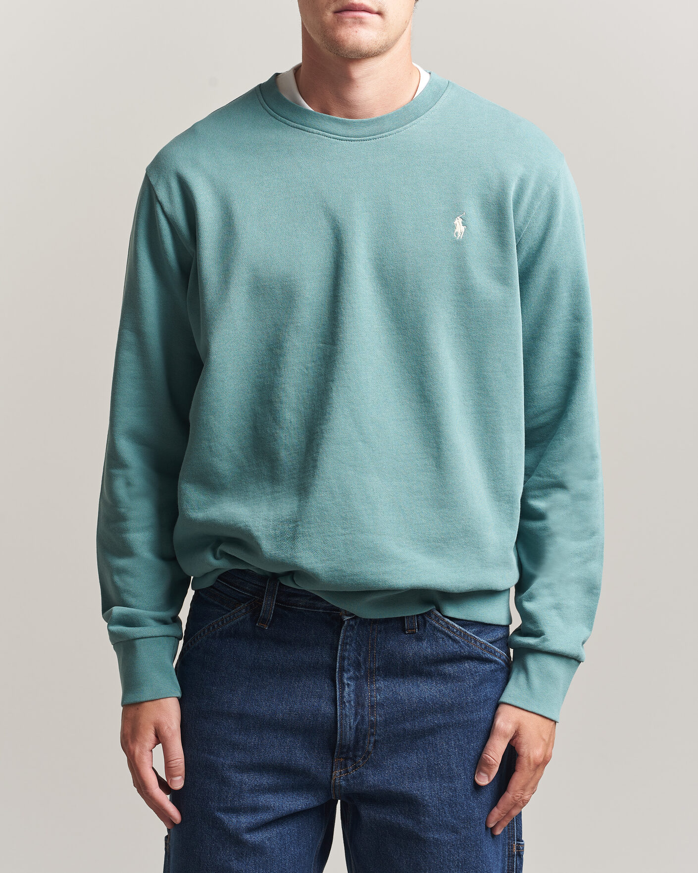 Herr | Tröjor | Polo Ralph Lauren | Loopback Terry Sweatshirt Greenscape