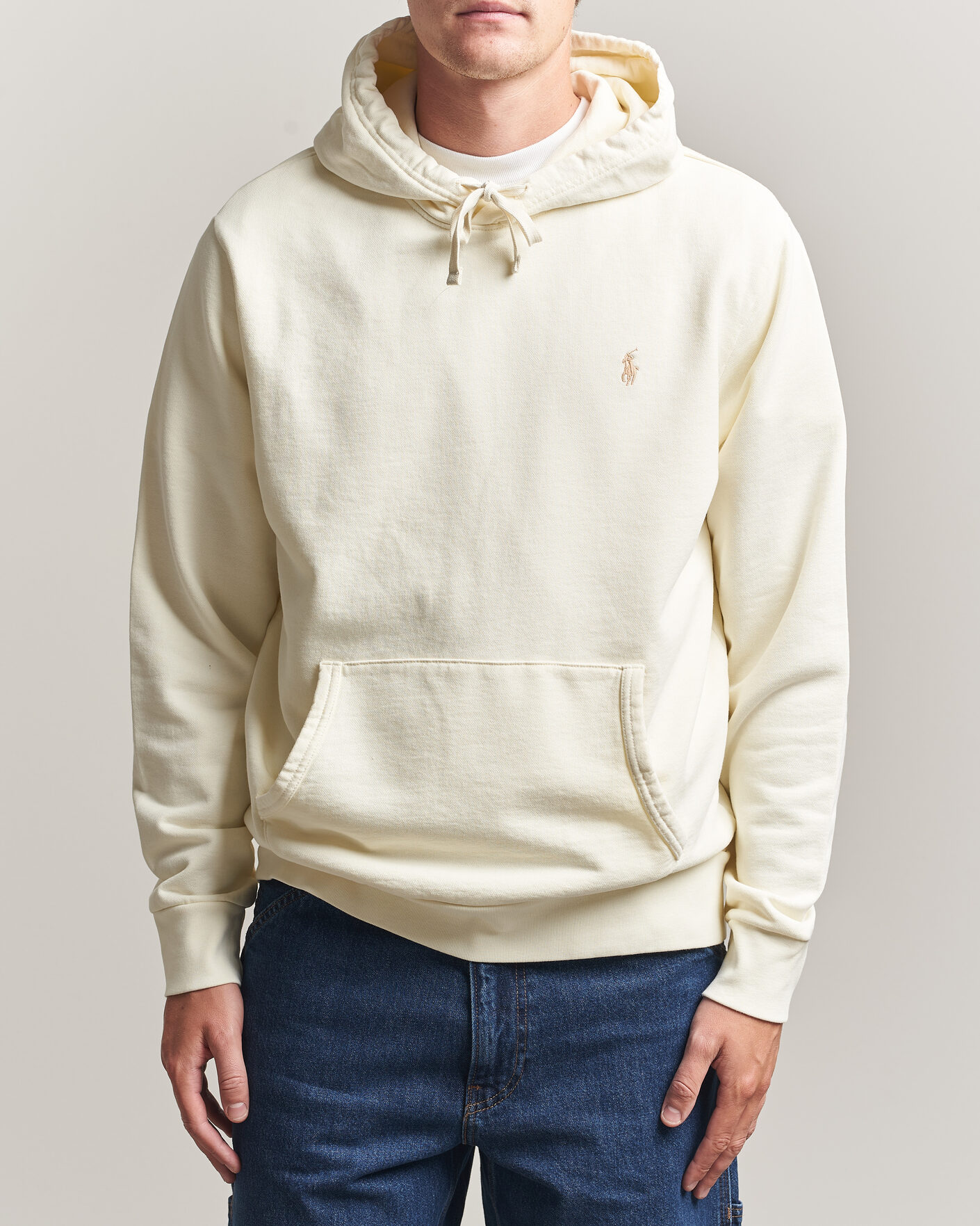 Herr | Tröjor | Polo Ralph Lauren | Loopback Terry Hoodie Clubhouse Cream