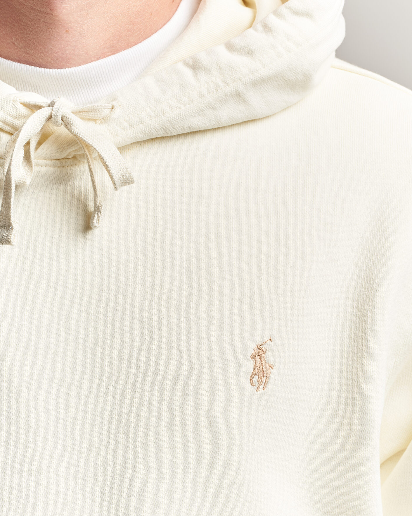 Herr | Tröjor | Polo Ralph Lauren | Loopback Terry Hoodie Clubhouse Cream