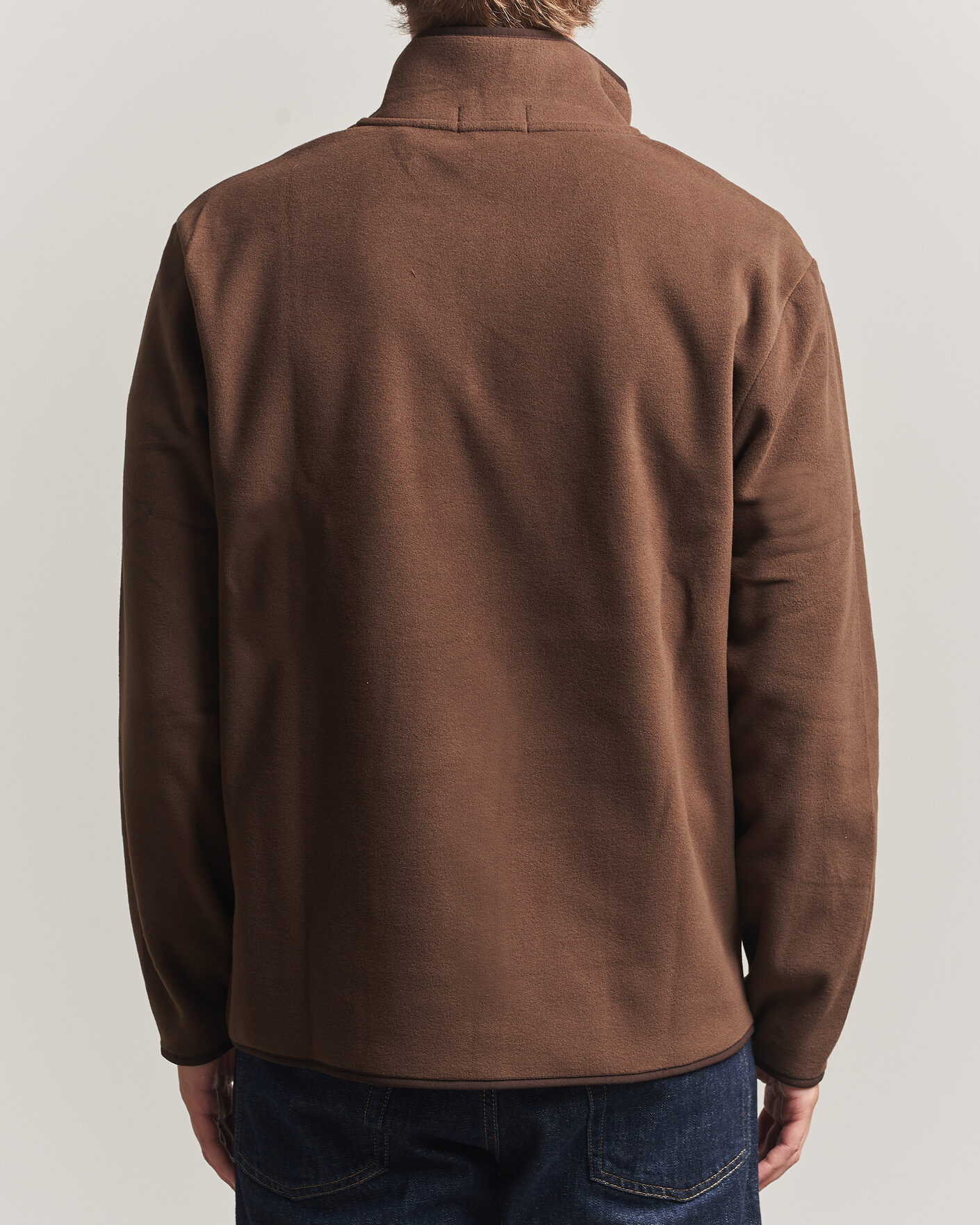 Herr | Tröjor | Polo Ralph Lauren | Fleece Pullover Sweatshirt Luggage Brown