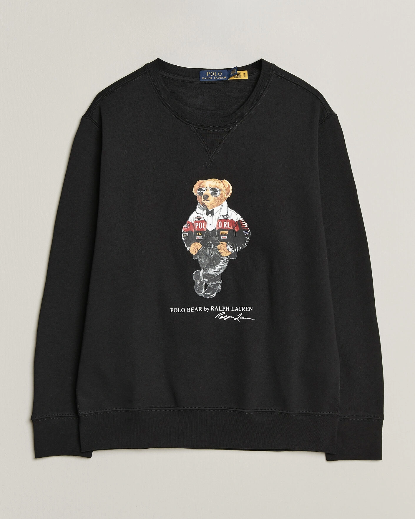 Herr | Tröjor | Polo Ralph Lauren | Fleece Bear Sweatshirt Polo Black