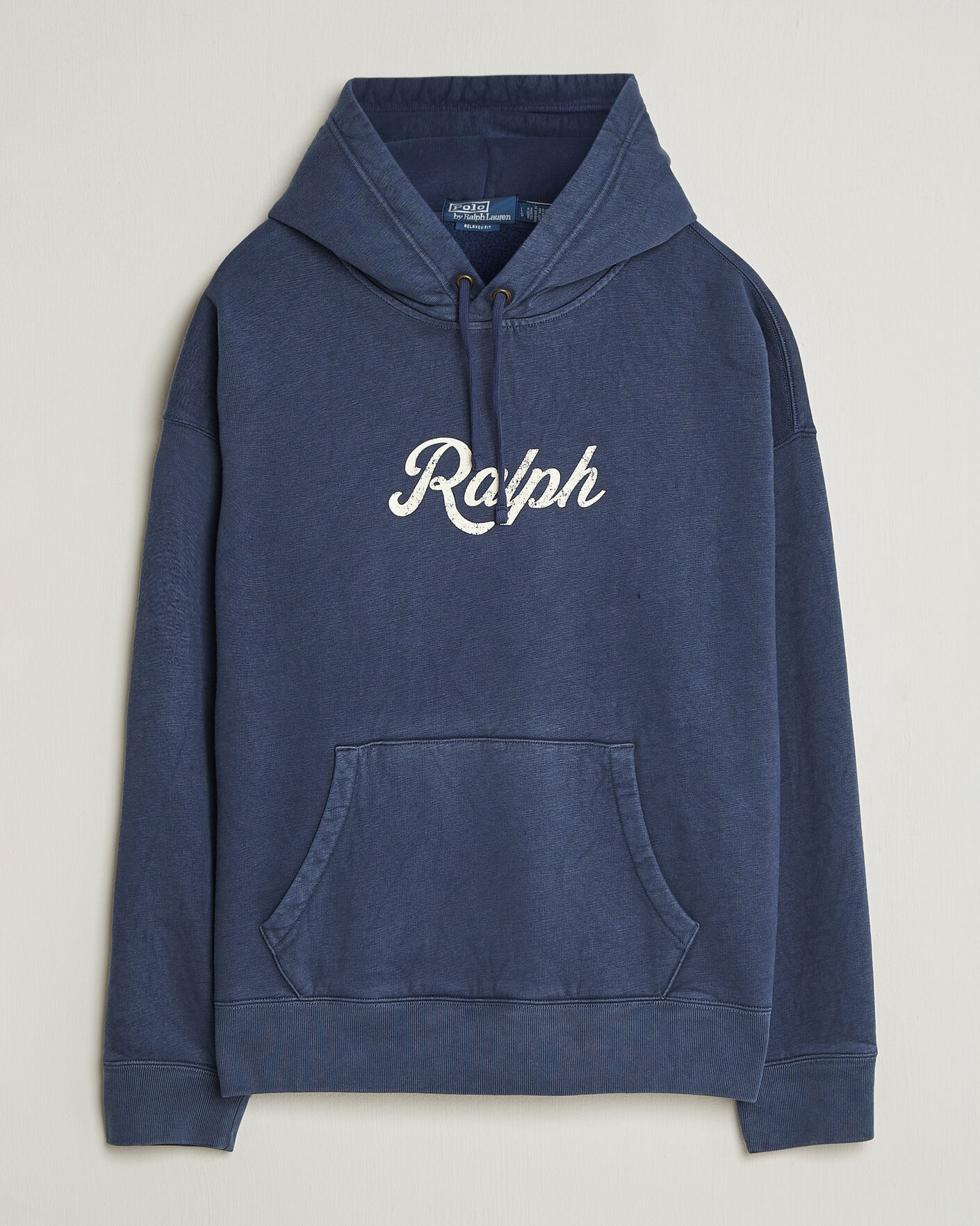 Herr | Tröjor | Polo Ralph Lauren | Vintage Fleece Logo Hoodie Dark Cobalt