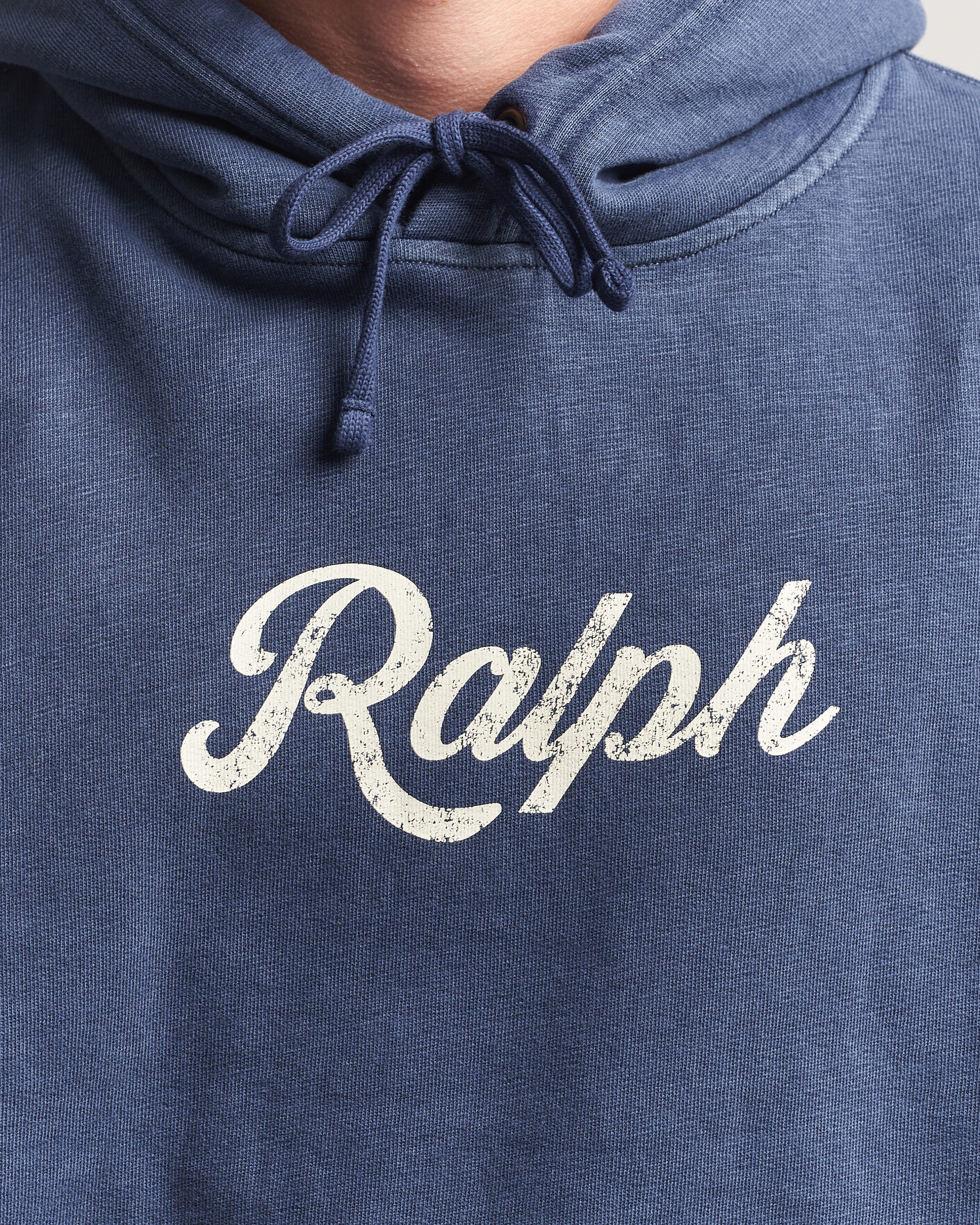 Herr | Tröjor | Polo Ralph Lauren | Vintage Fleece Logo Hoodie Dark Cobalt