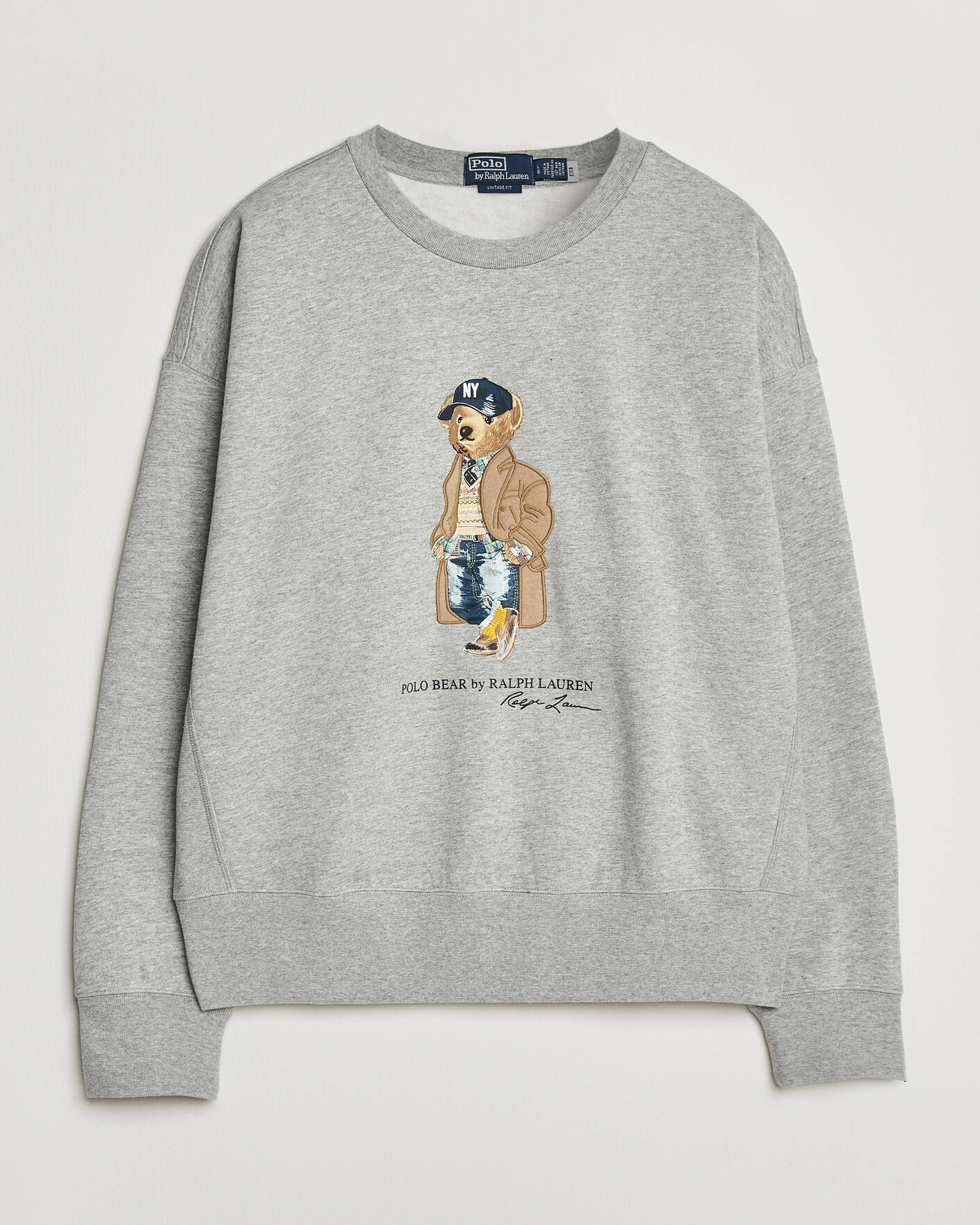 Herr | Tröjor | Polo Ralph Lauren | Athletic Fleece Bear Sweatshirt Andover Heather