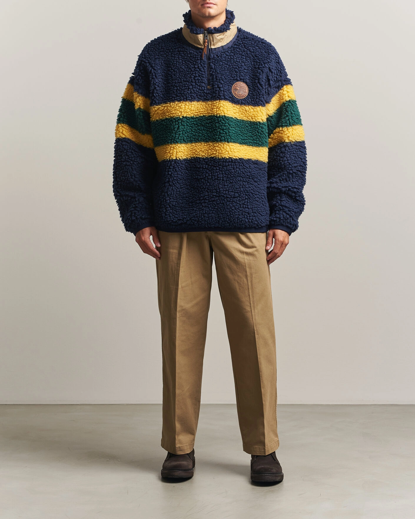 Herr | Tröjor | Polo Ralph Lauren | Shaggy Hi Pile Pullover Cruise Navy