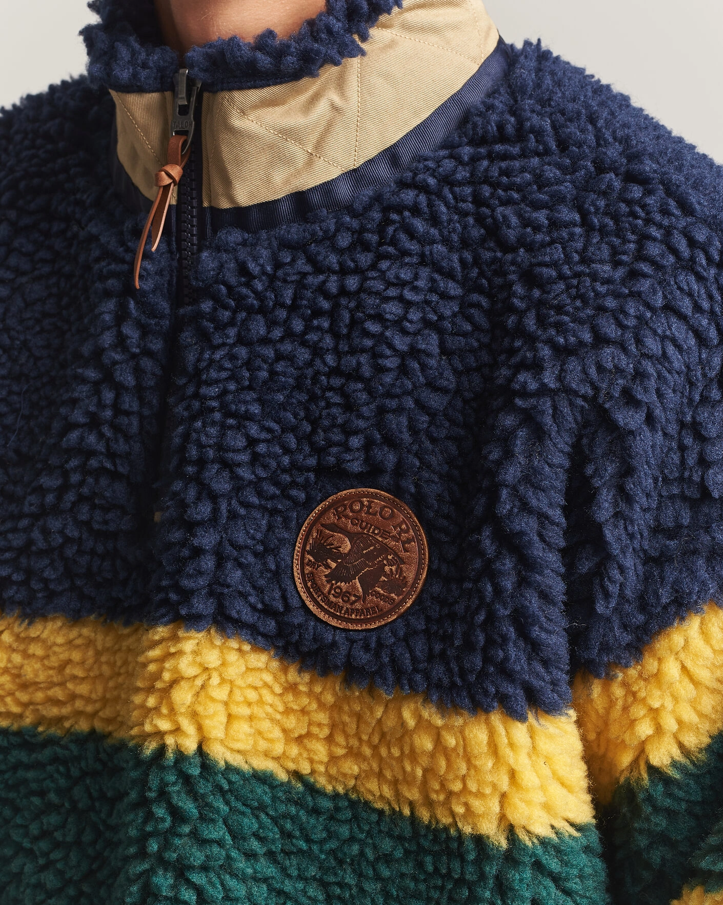 Herr | Tröjor | Polo Ralph Lauren | Shaggy Hi Pile Pullover Cruise Navy