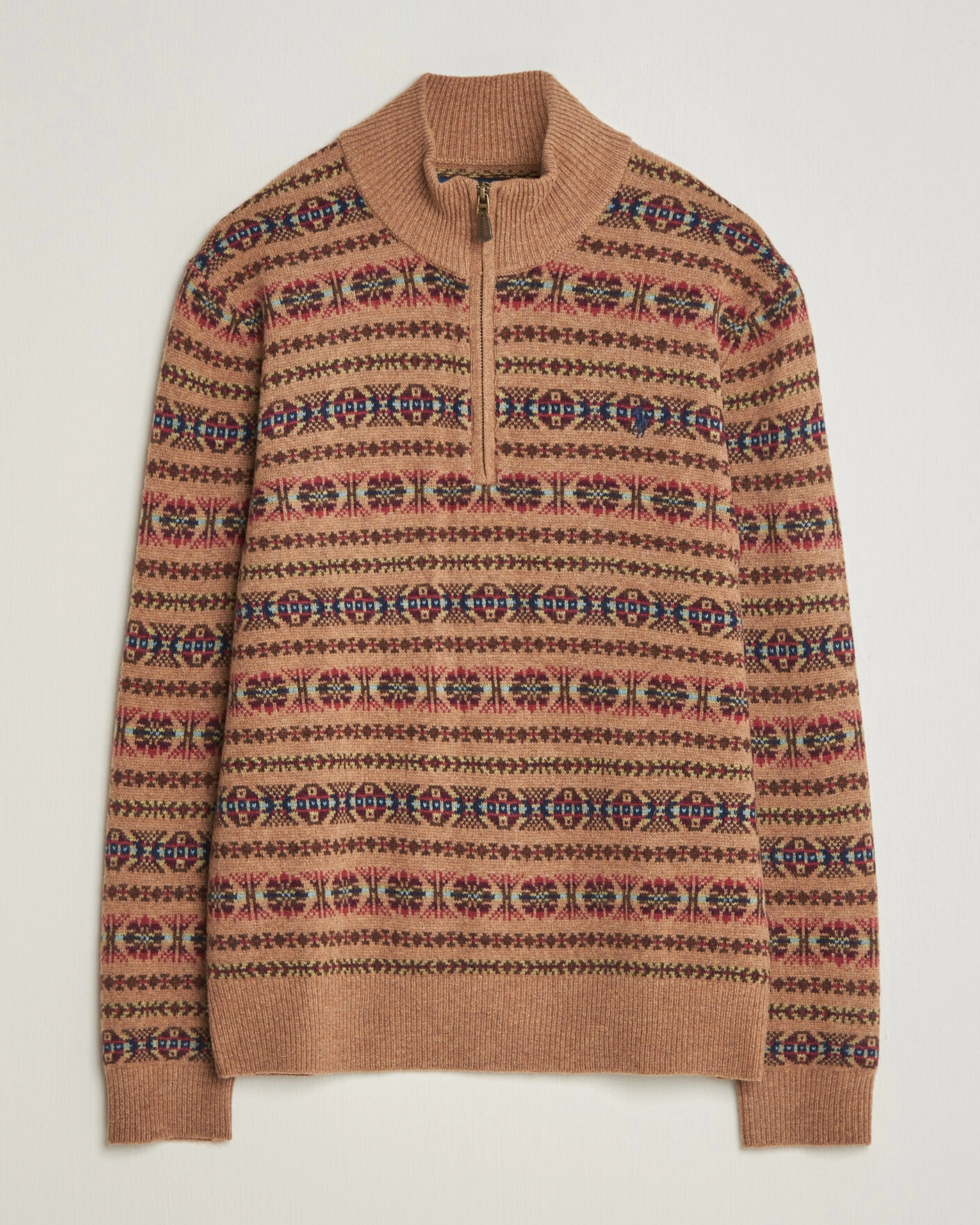 Herr | Tröjor | Polo Ralph Lauren | Fair Isle Wool Half-Zip Multi Combo