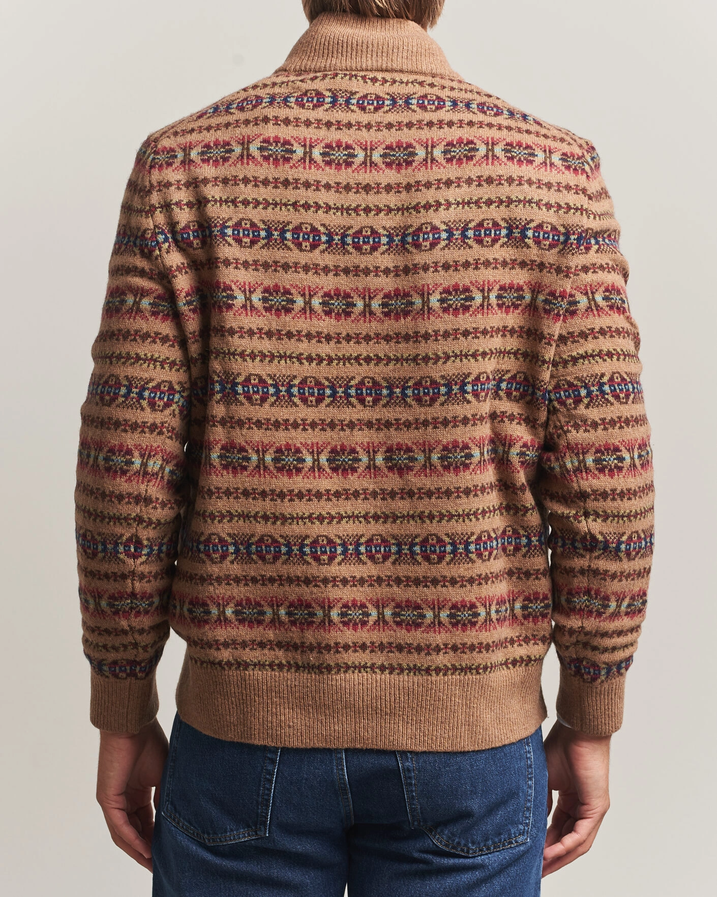 Herr | Tröjor | Polo Ralph Lauren | Fair Isle Wool Half-Zip Multi Combo