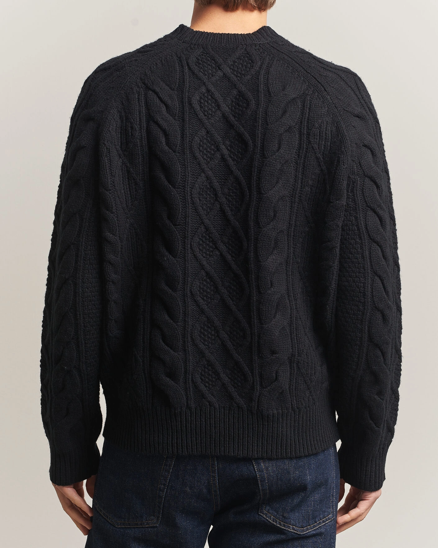 Herr | Tröjor | Polo Ralph Lauren | Wool/Alpaca Pullover Polo Black