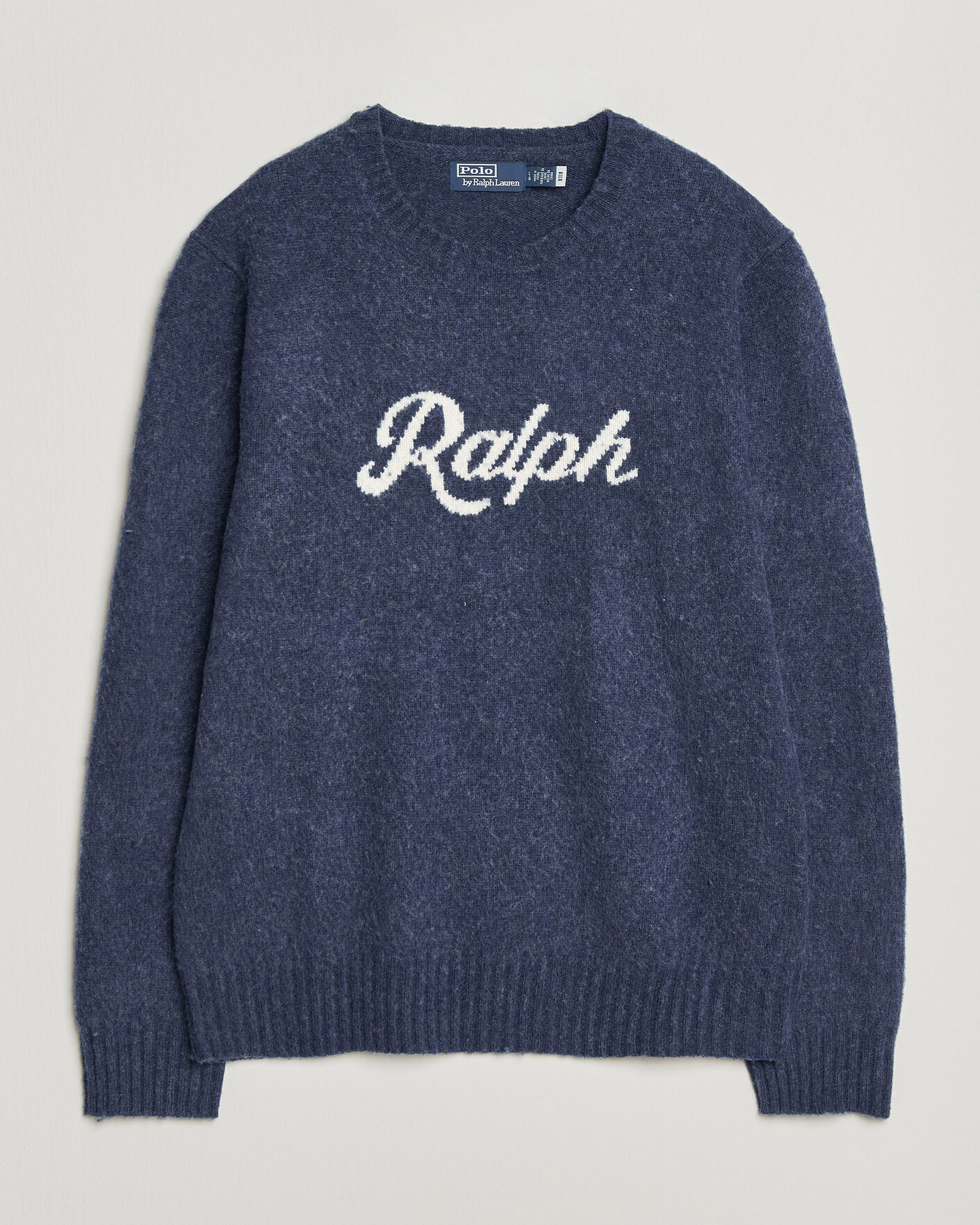 Herr | Tröjor | Polo Ralph Lauren | Wool/Cashmere Pullover Navy Combo