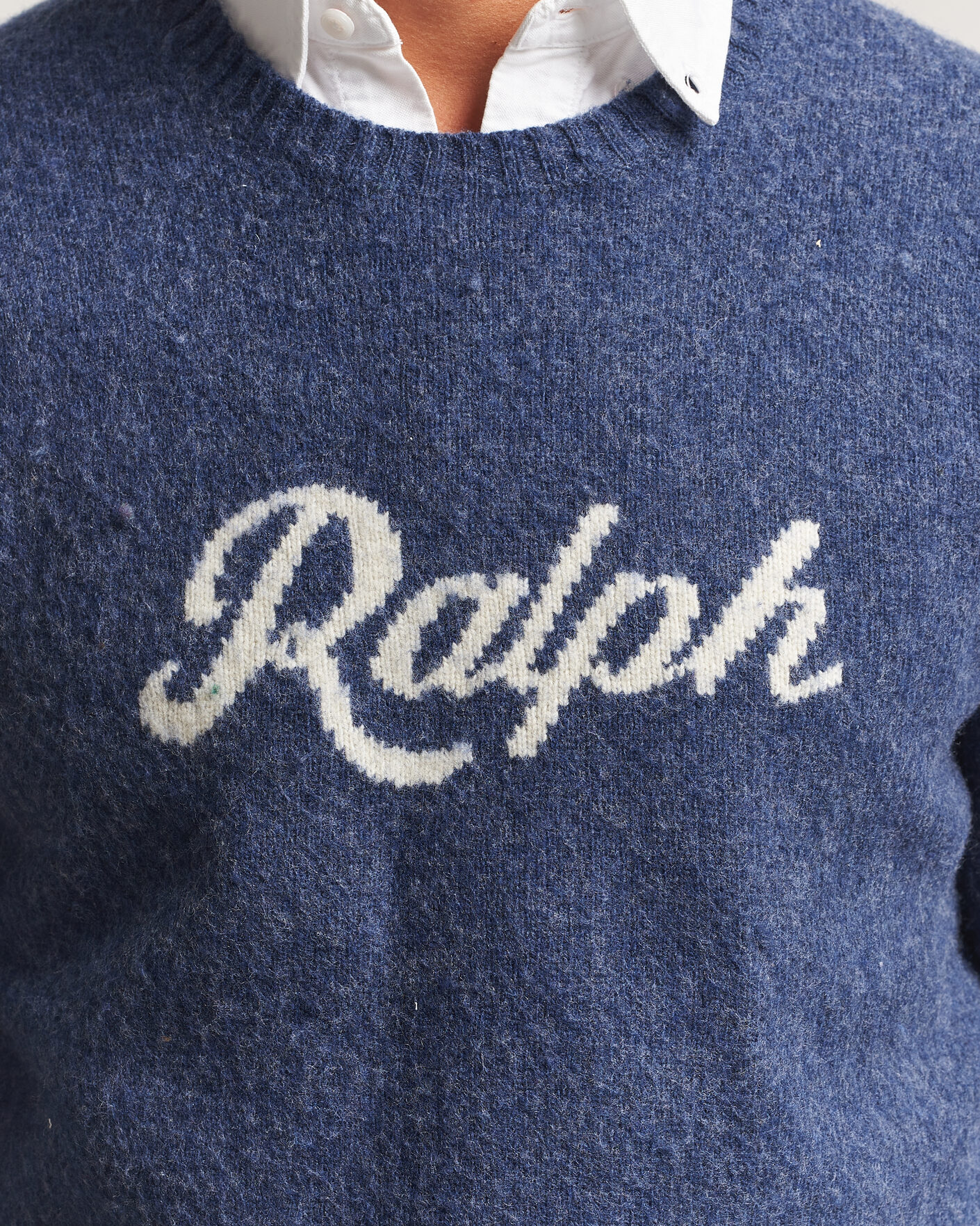 Herr | Tröjor | Polo Ralph Lauren | Wool/Cashmere Pullover Navy Combo