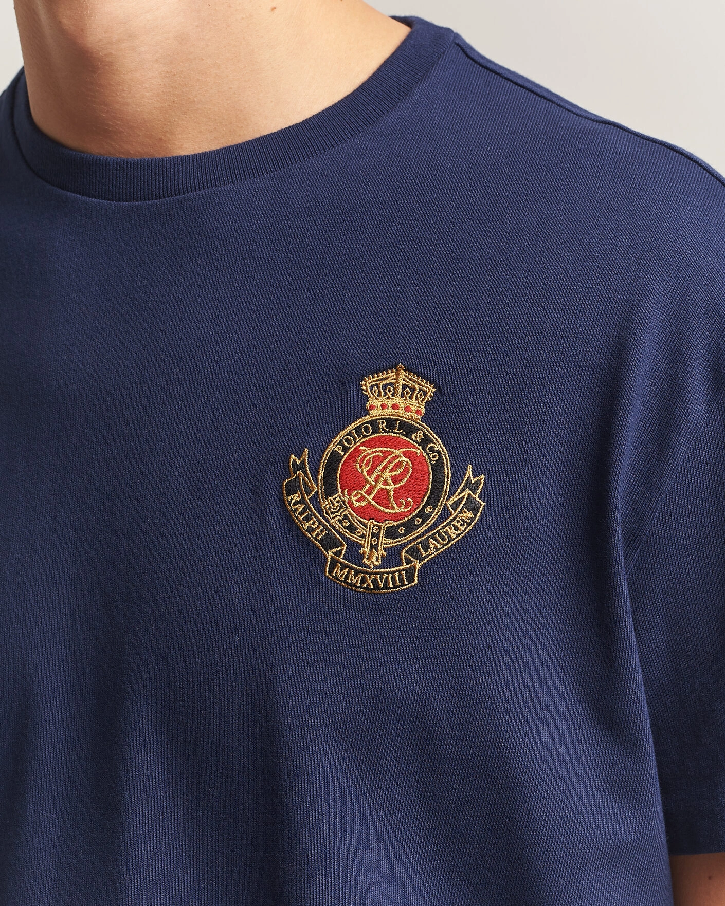 Herr | T-Shirts | Polo Ralph Lauren | Classic Fit Jersey T-Shirt Newport Navy