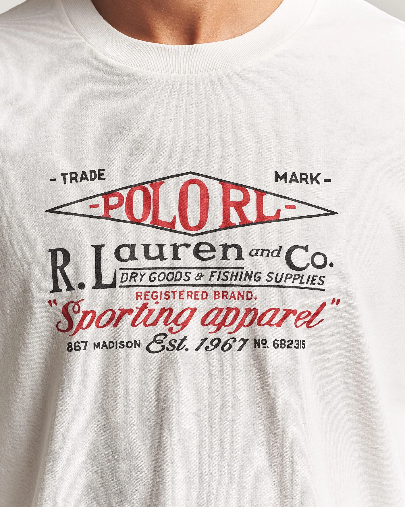 Herr | T-Shirts | Polo Ralph Lauren | Relaxed Fit Print T-Shirt Nevis